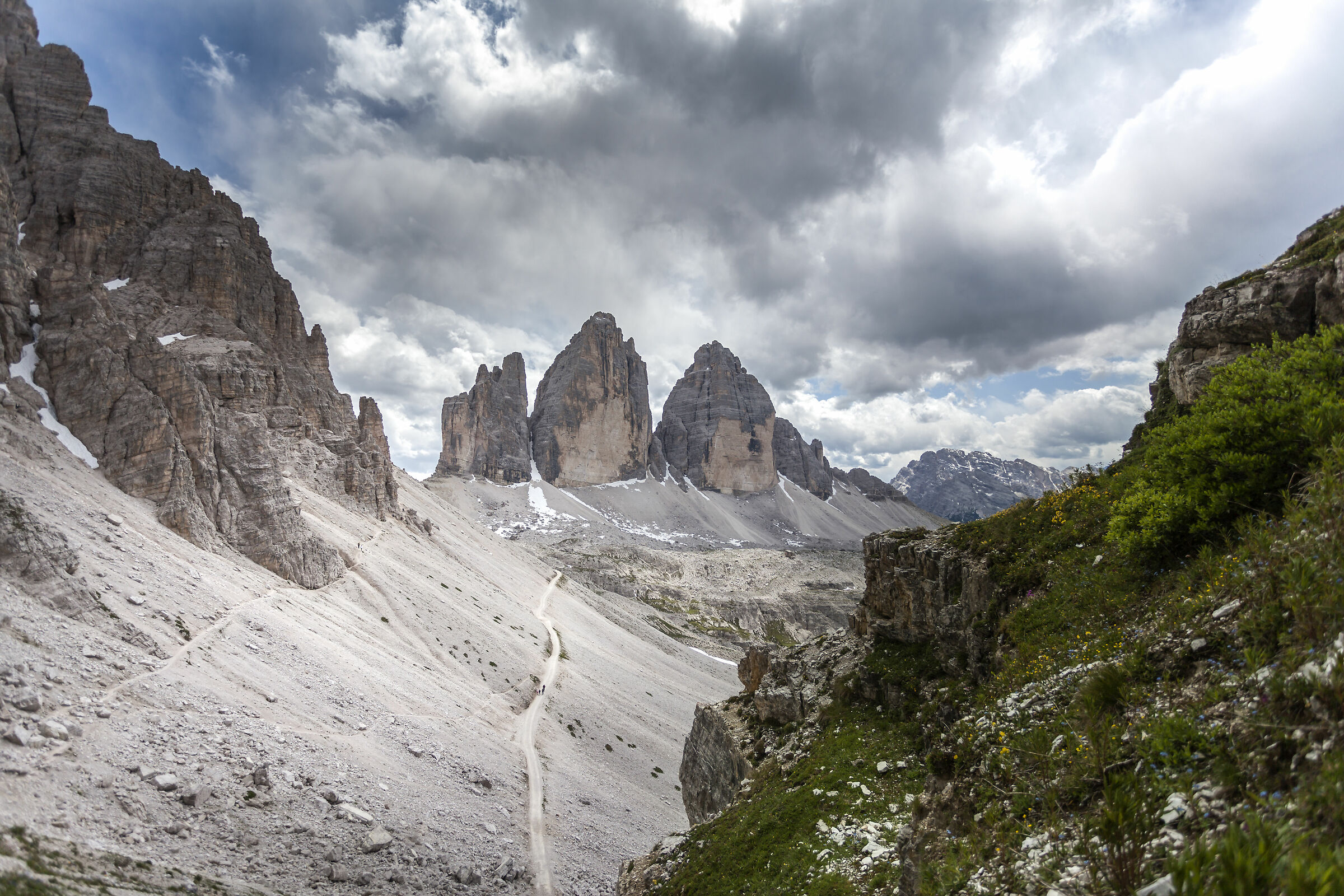 Walking on the Three Peaks