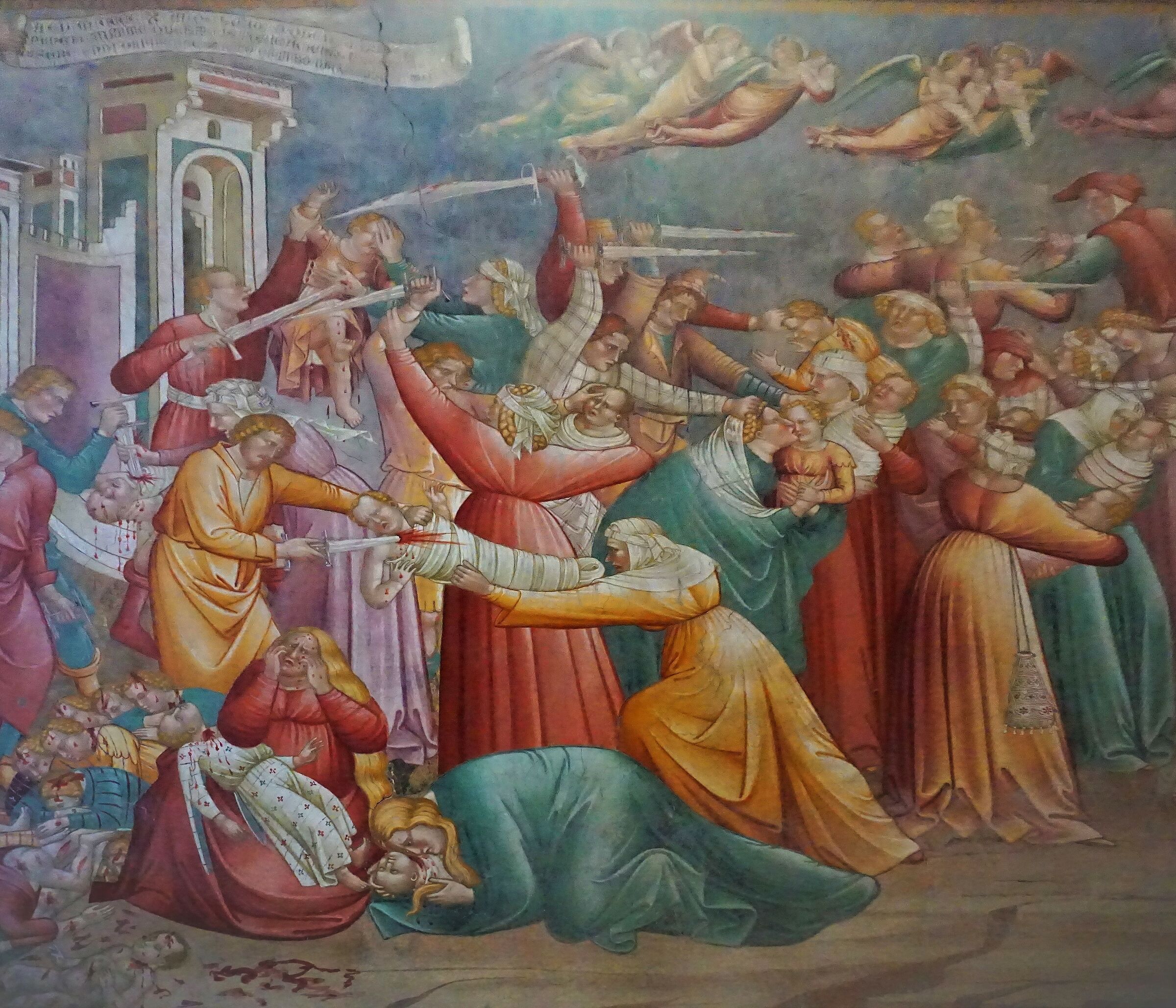 Volterra, Cappella della Croce di giorno