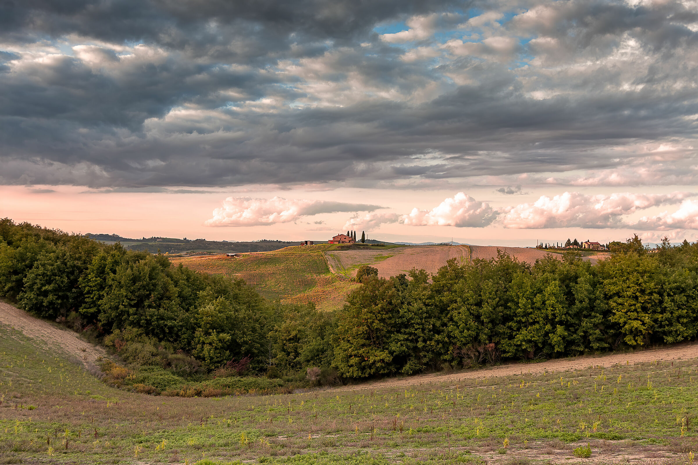 paesaggio di val d'orcia