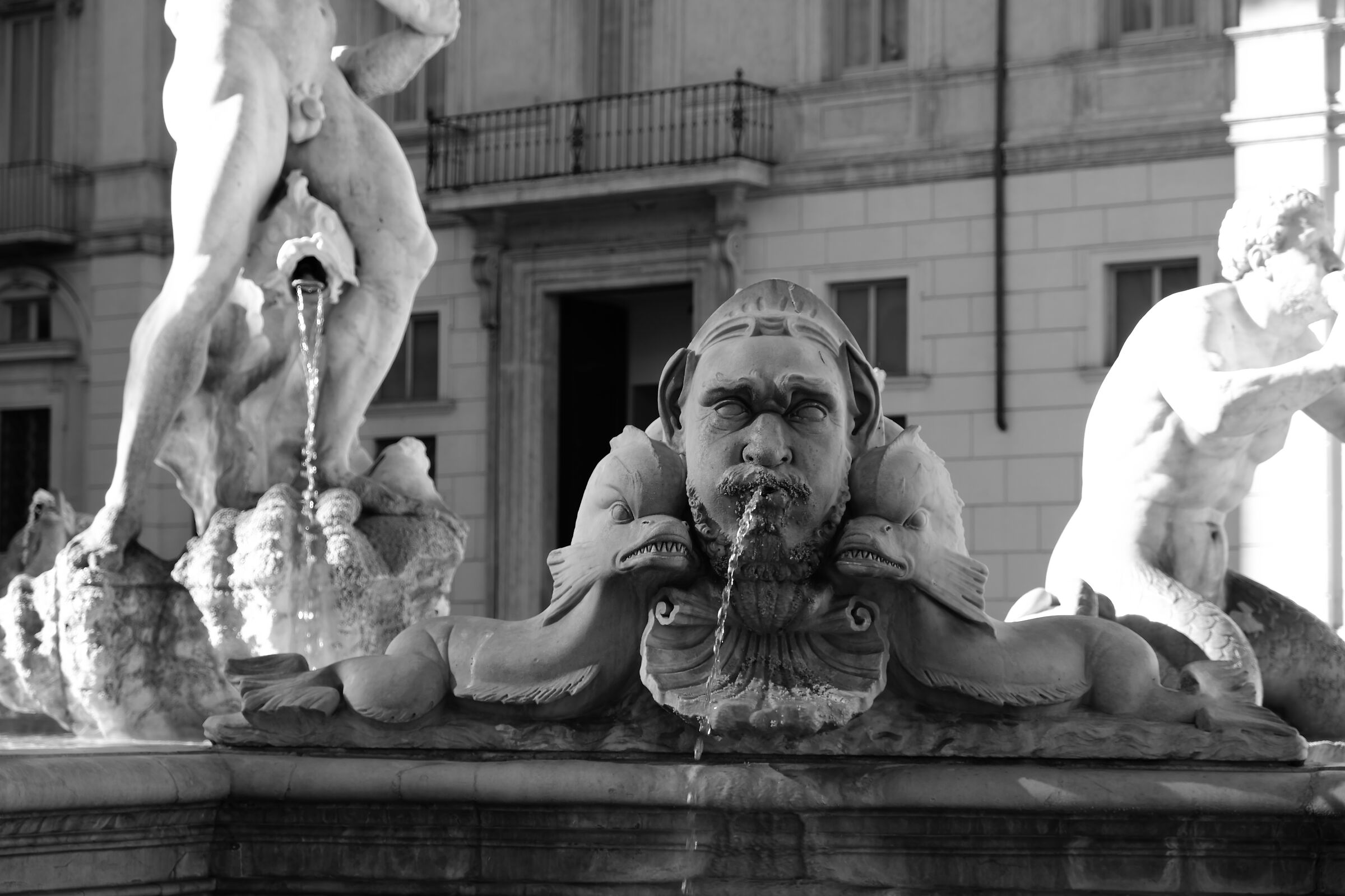 Fontana del Moro (particolare) - Roma, 2020