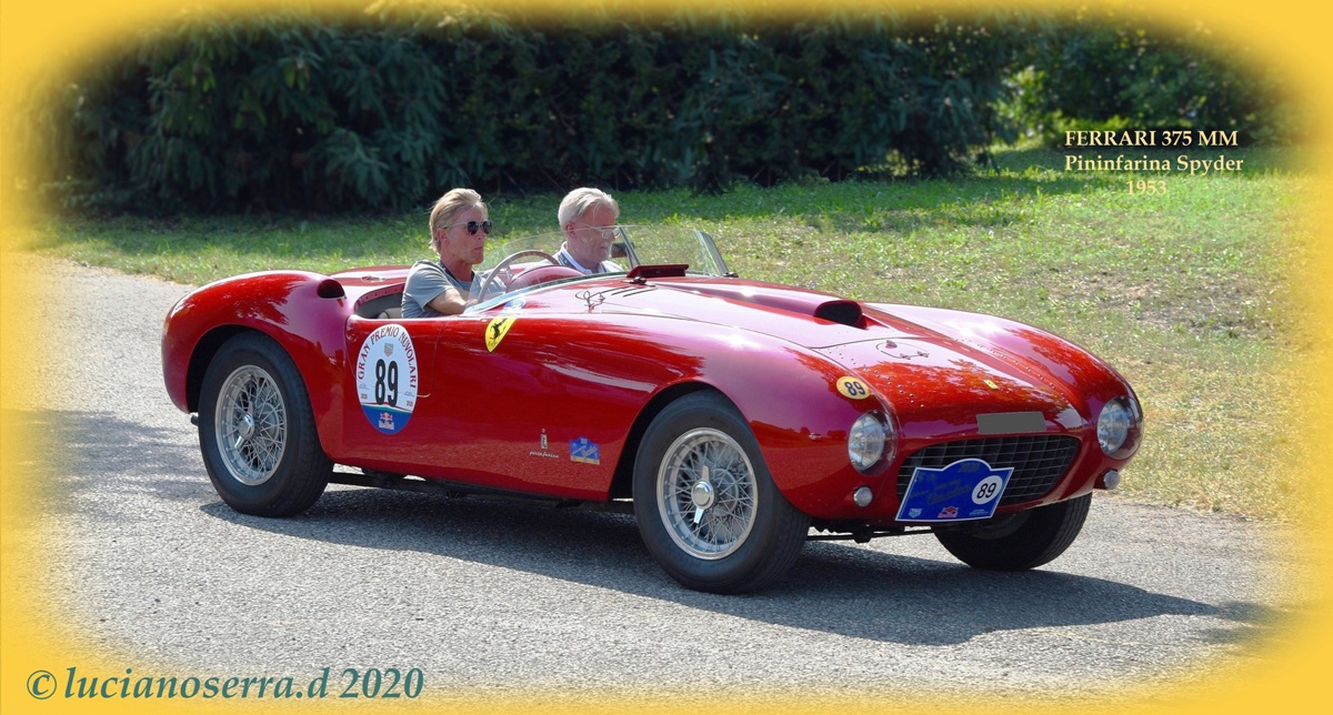 Ferrari 375 MM Pininfarina Spyder - 1953
