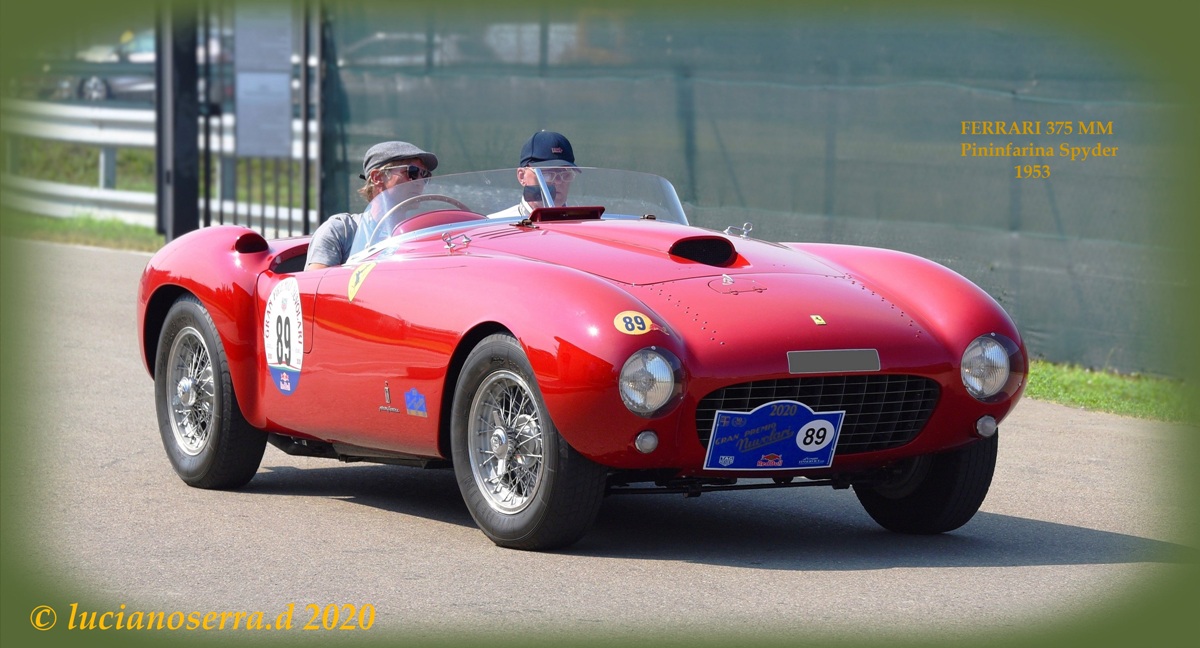 Ferrari 375 MM Pininfarina Spyder - 1953