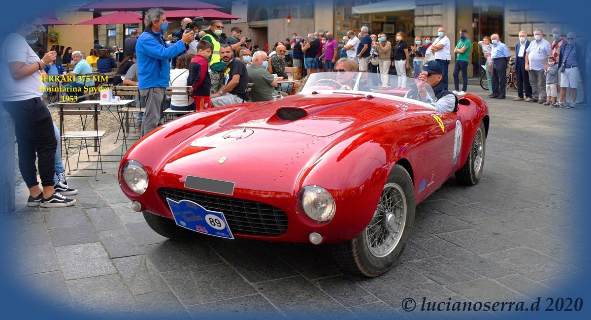 Ferrari 375 MM Pininfarina Spyder - 1953