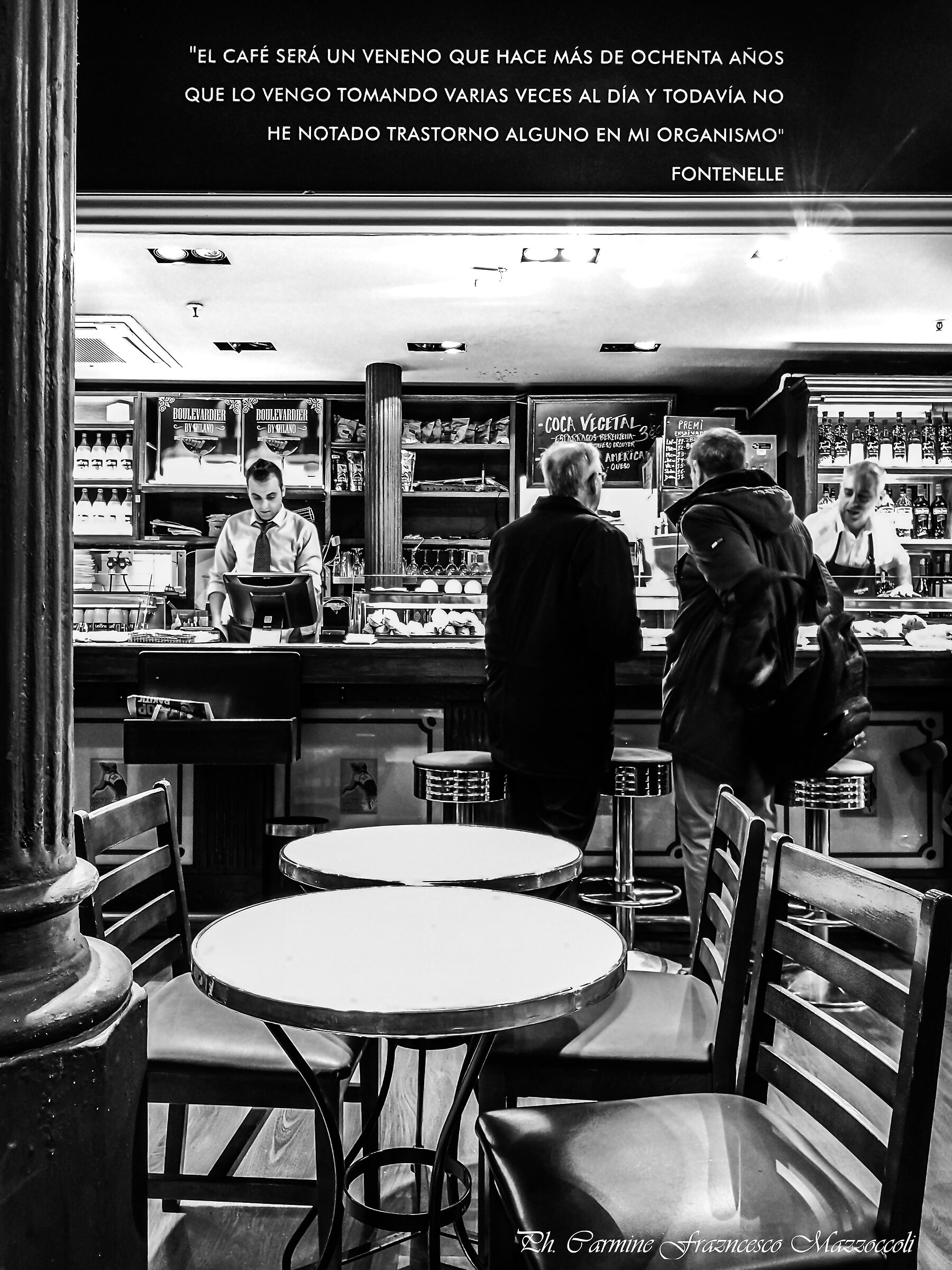 Il rito quotidiano...il caffe - Madrid