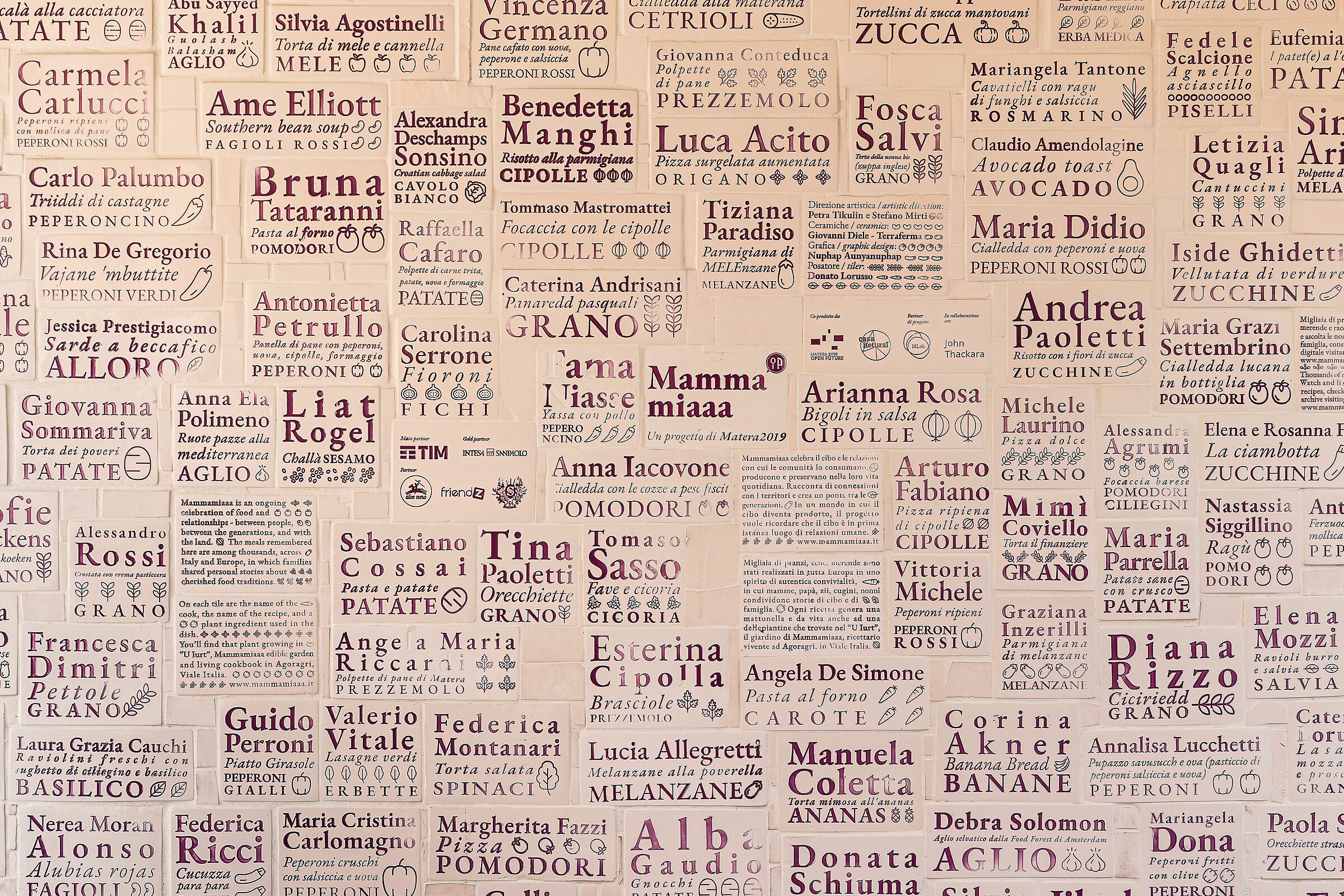 Interesting walls in Matera
