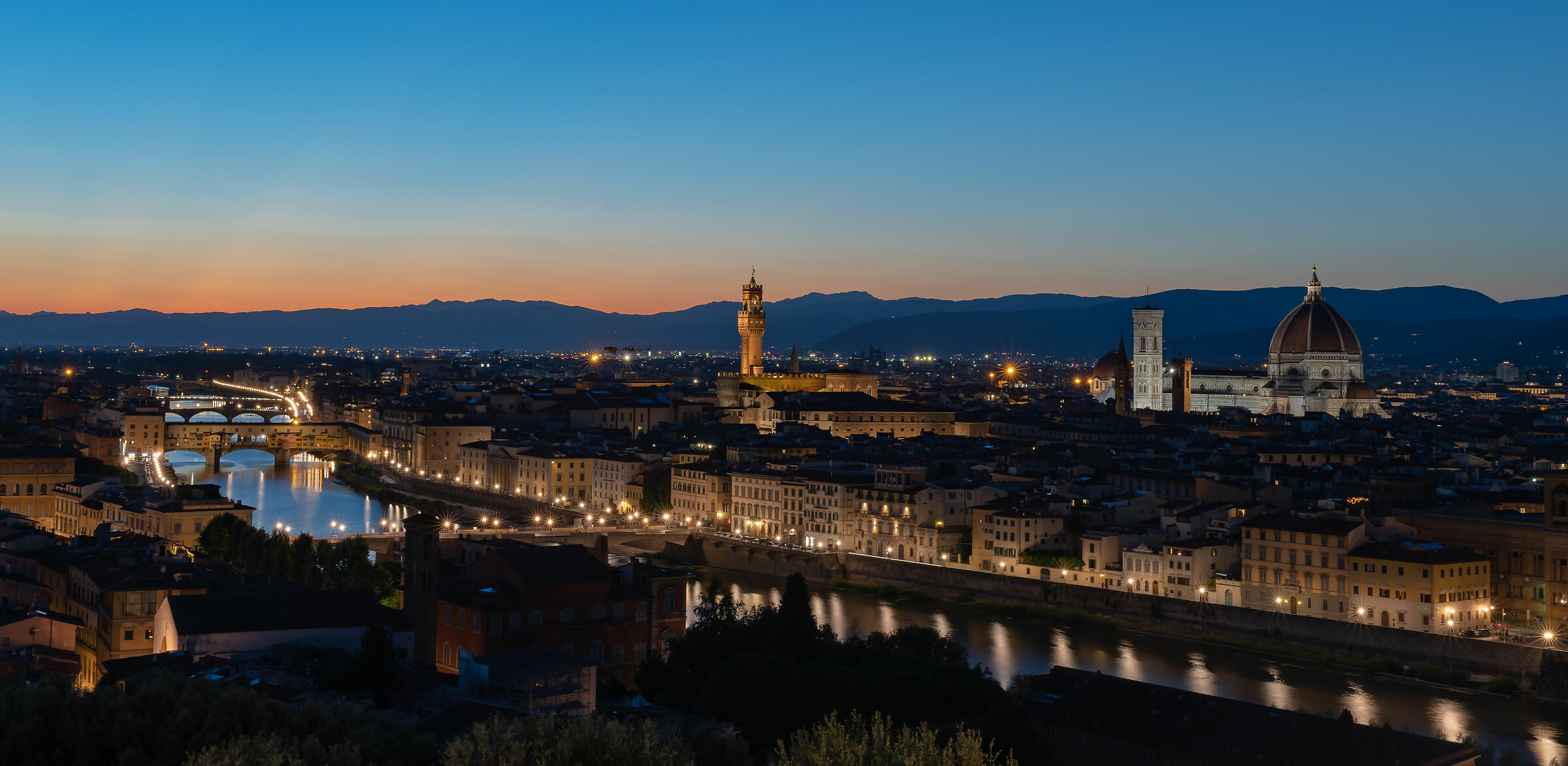 Firenze si appresta ad addormentarsi