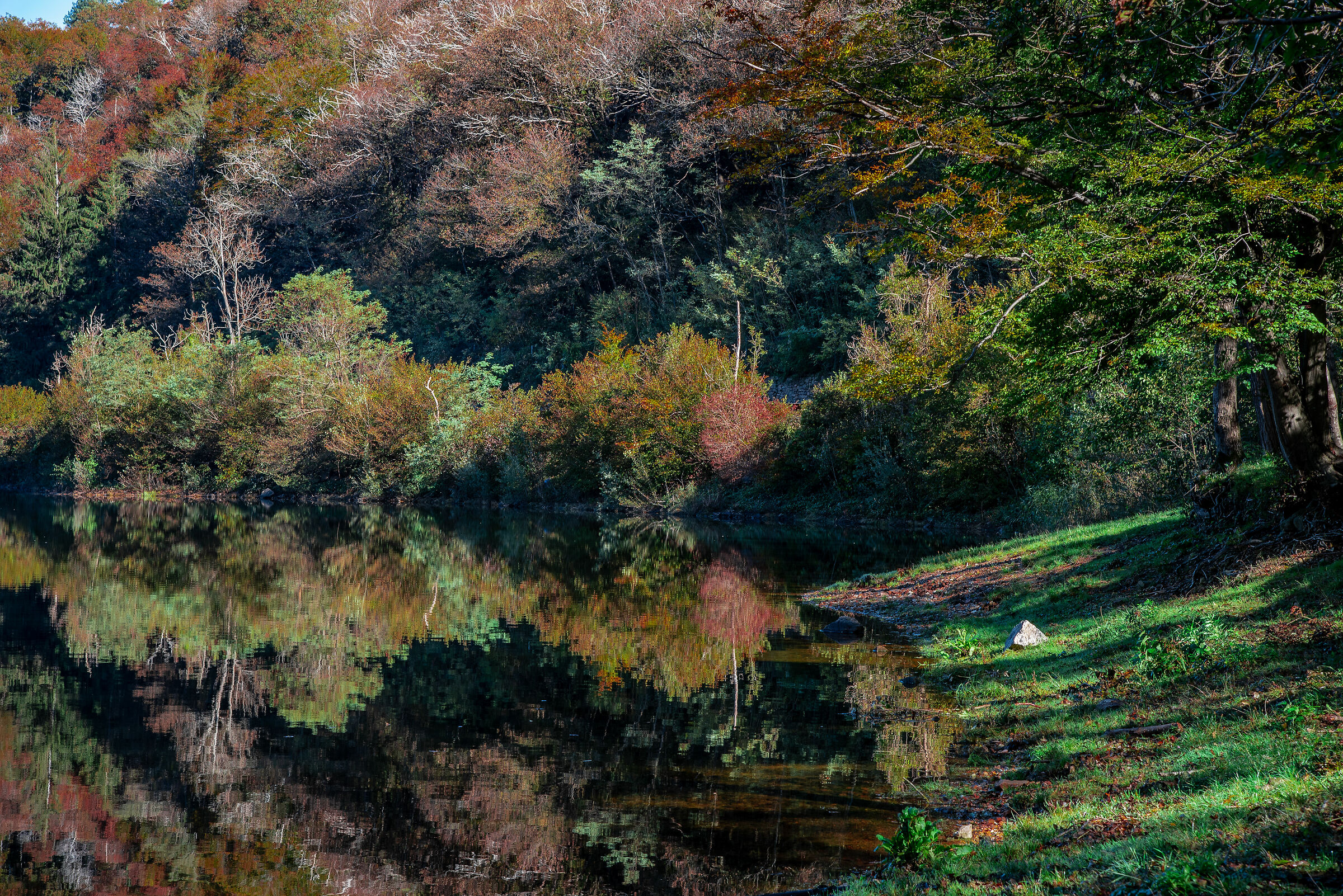 autumn at the wreath lake