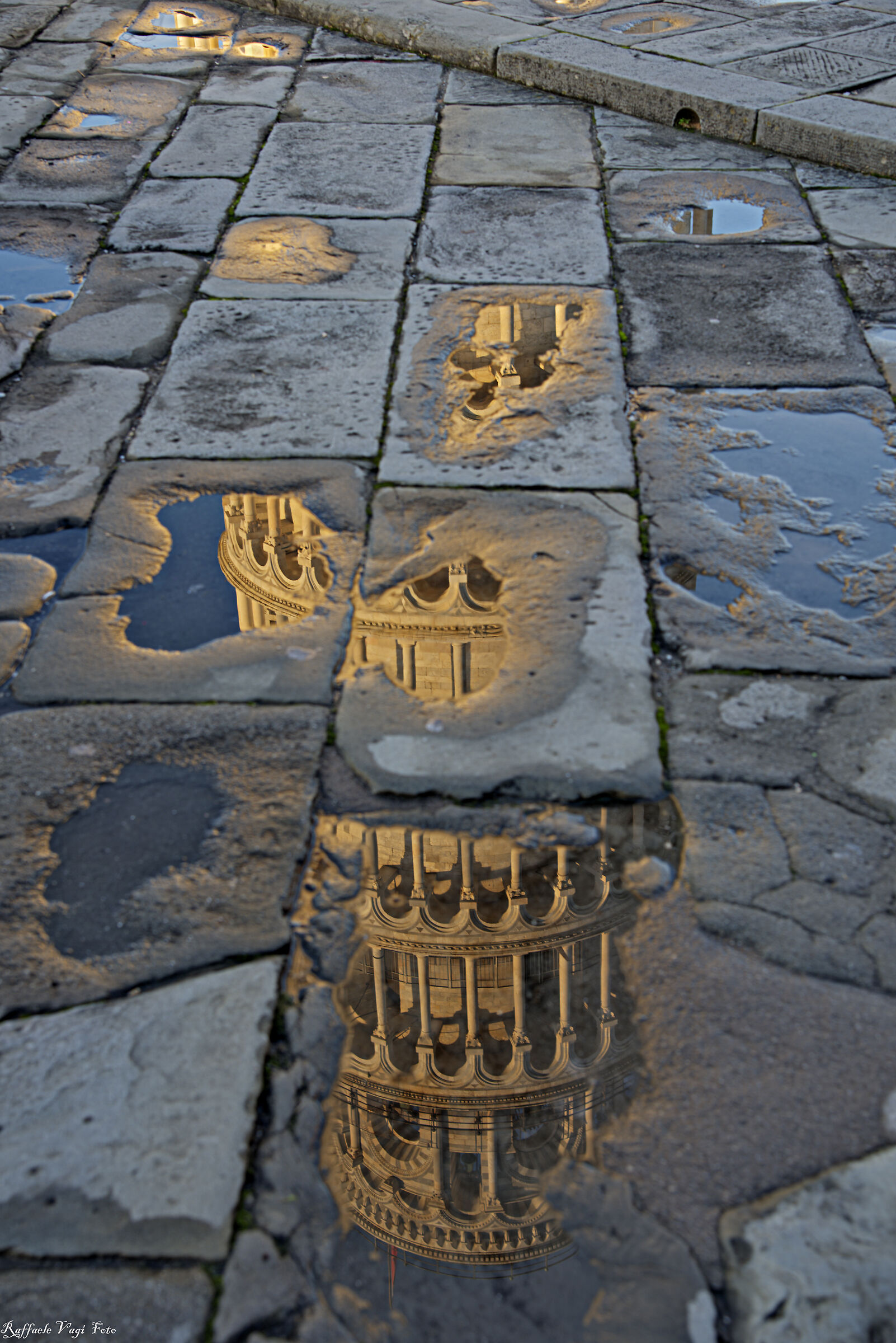 The Tower is mirrored