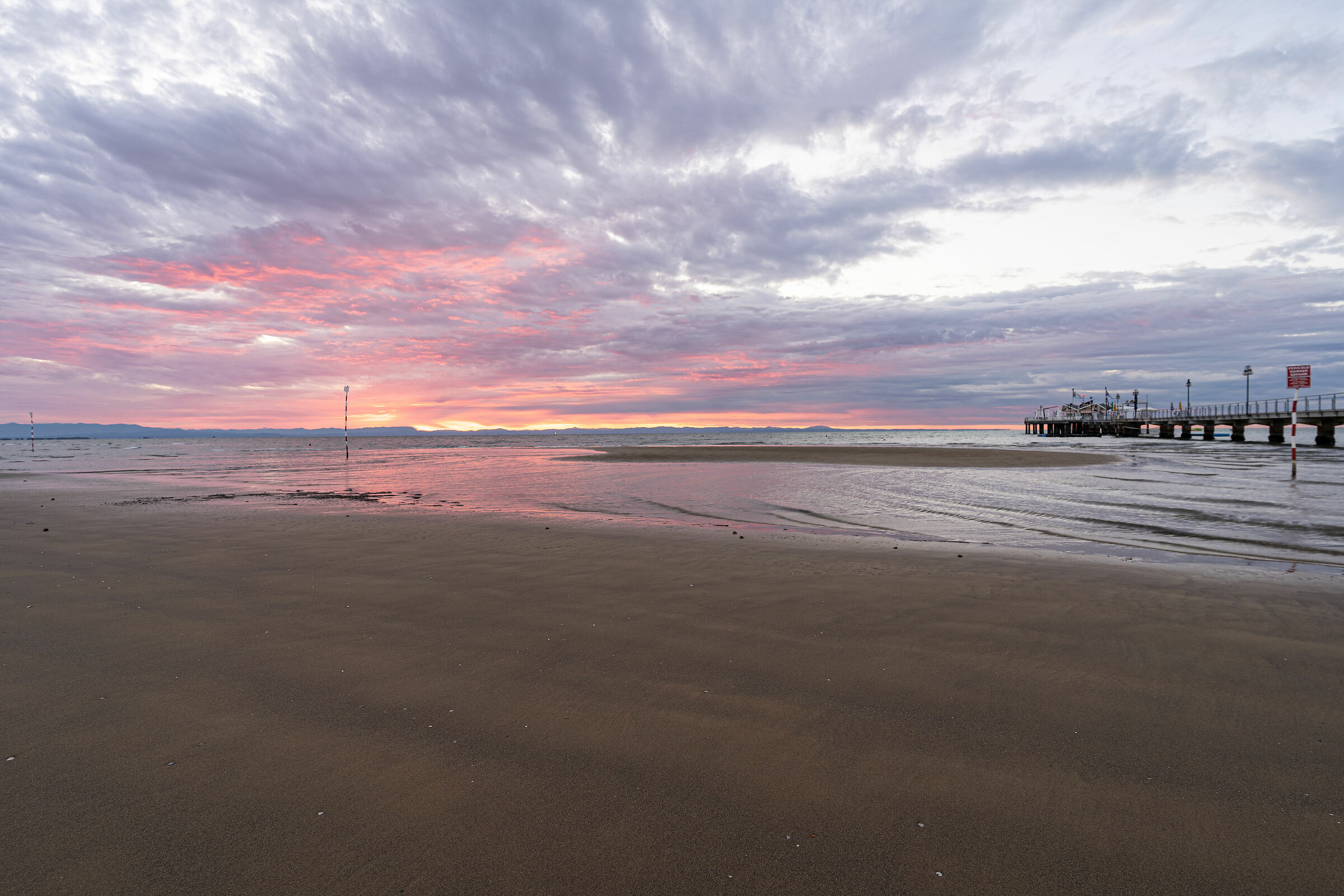 Sunrise in Lignano Pineta