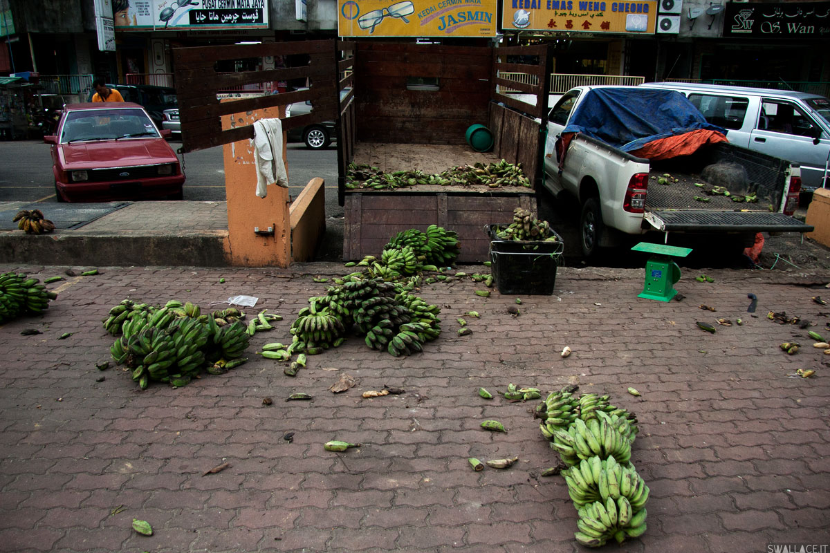 Mercato di Kota Bharu, Malesia.