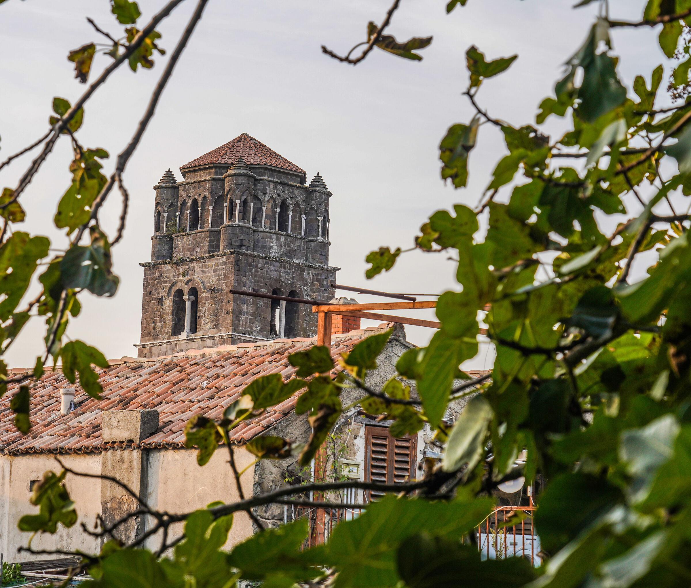 Caserta Vecchia the bell tower