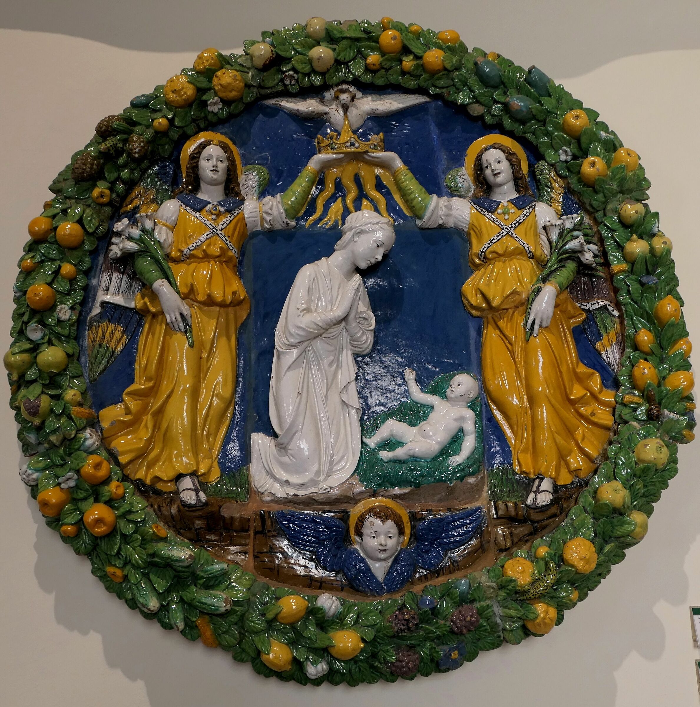 Giovanni della Robbia "Adorazione del Bambino"