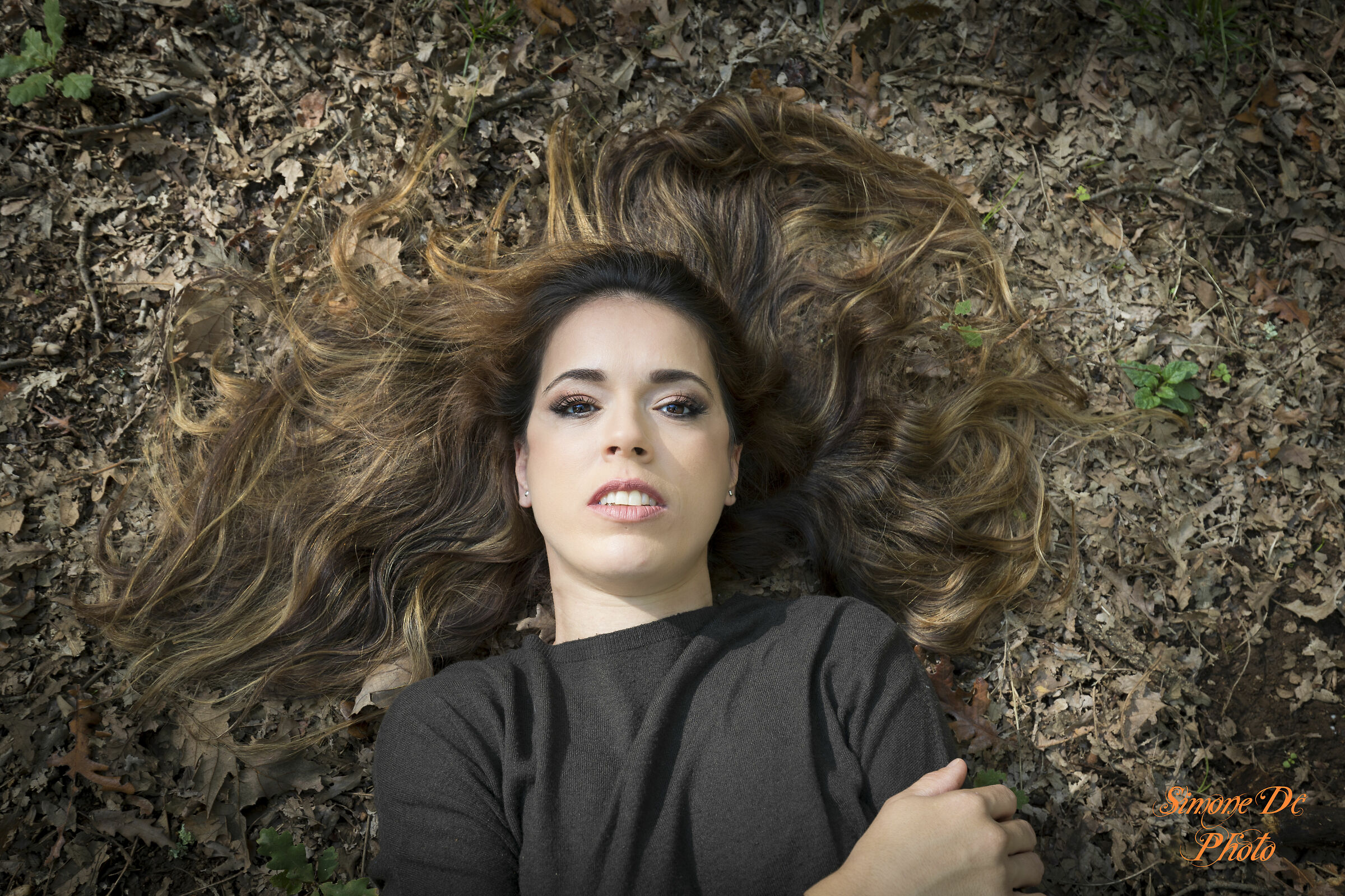 federica nel bosco