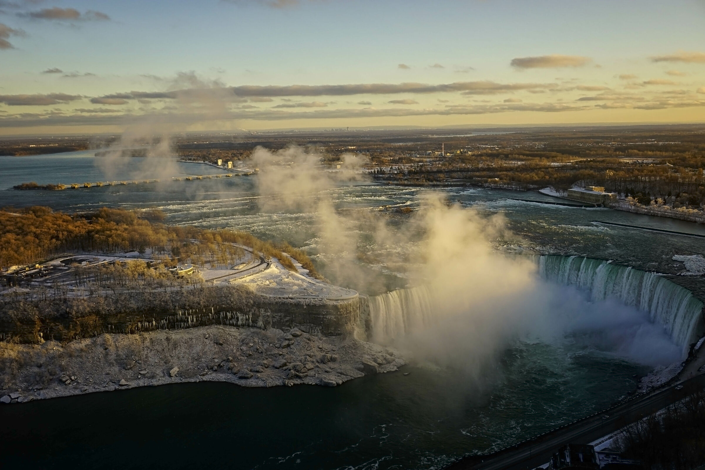 Niagara Falls tramonto