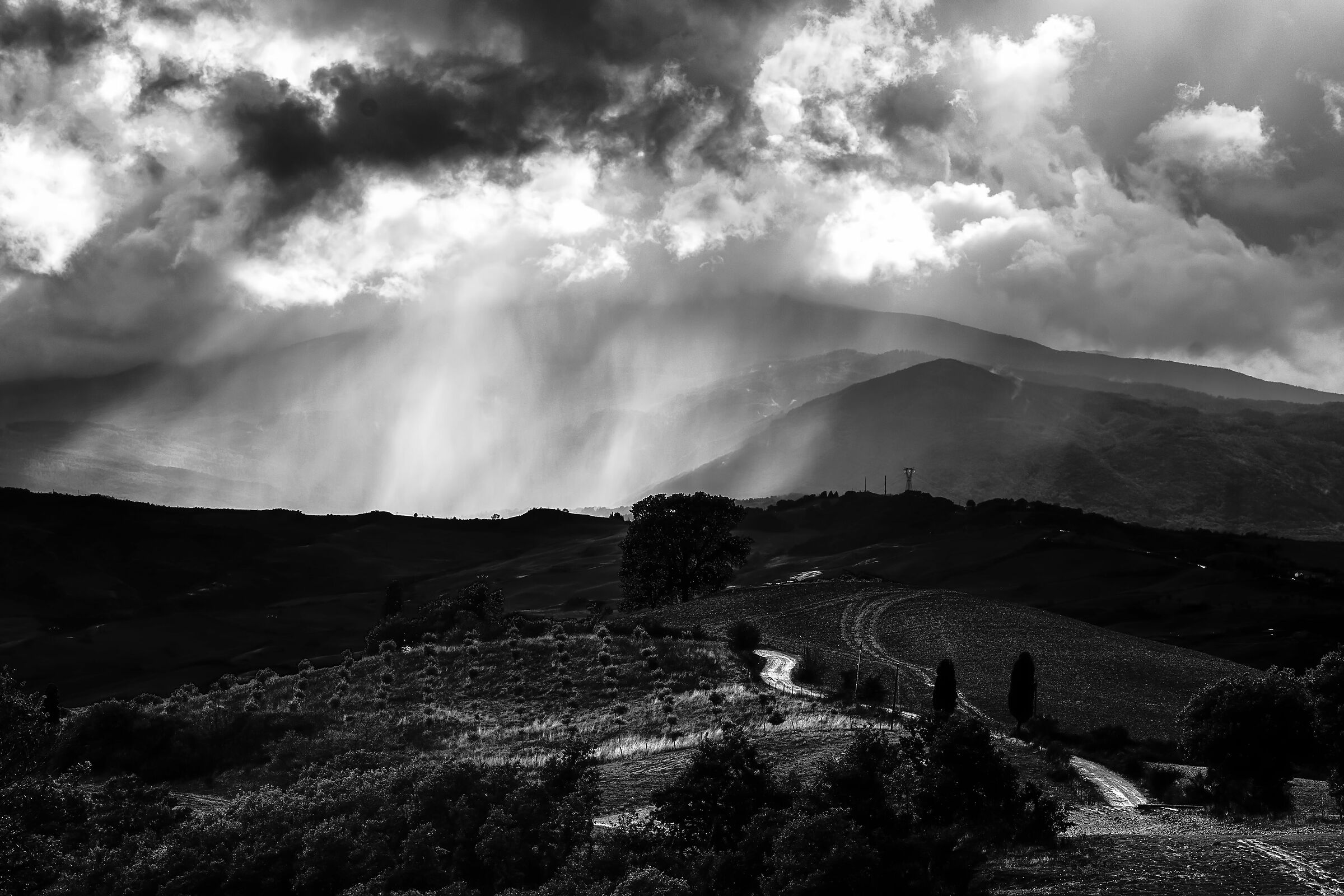 tempesta sotto monte amiata (si)