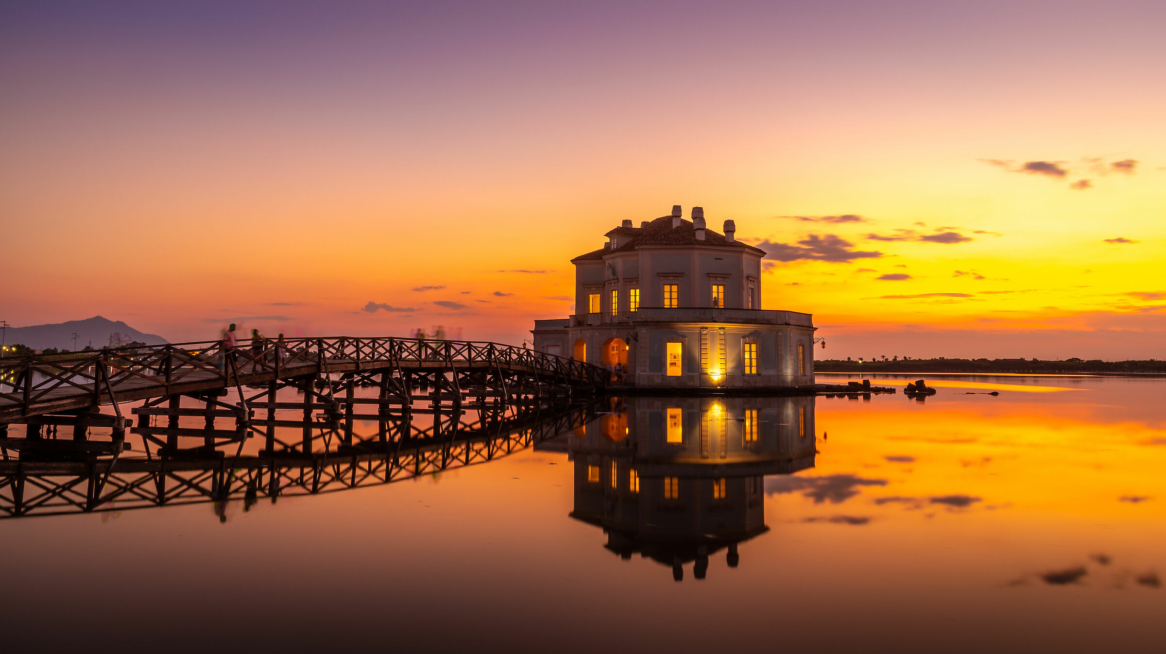 Casina Vanvitelliana Blue Hour