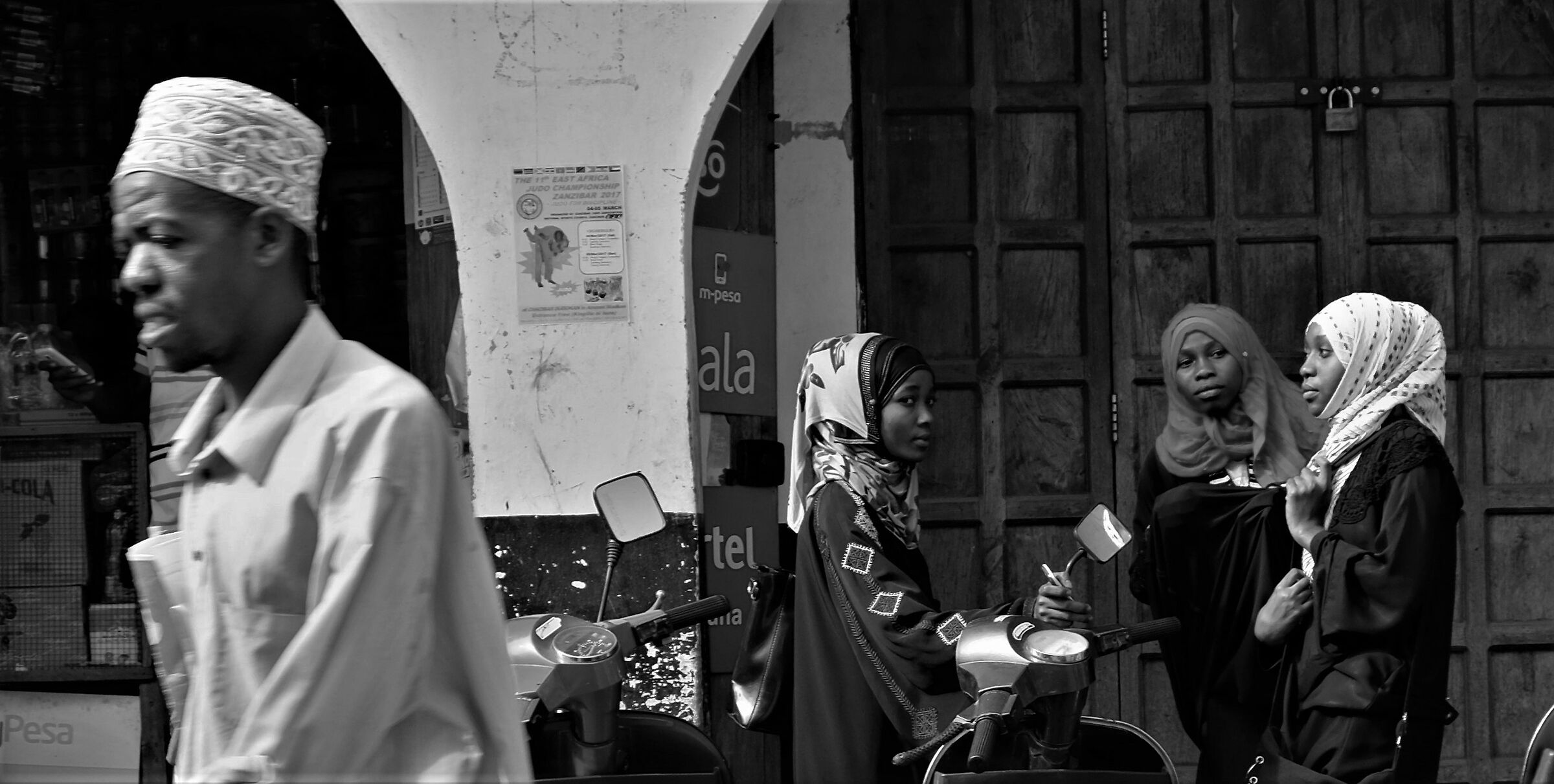 Look around black Africa.