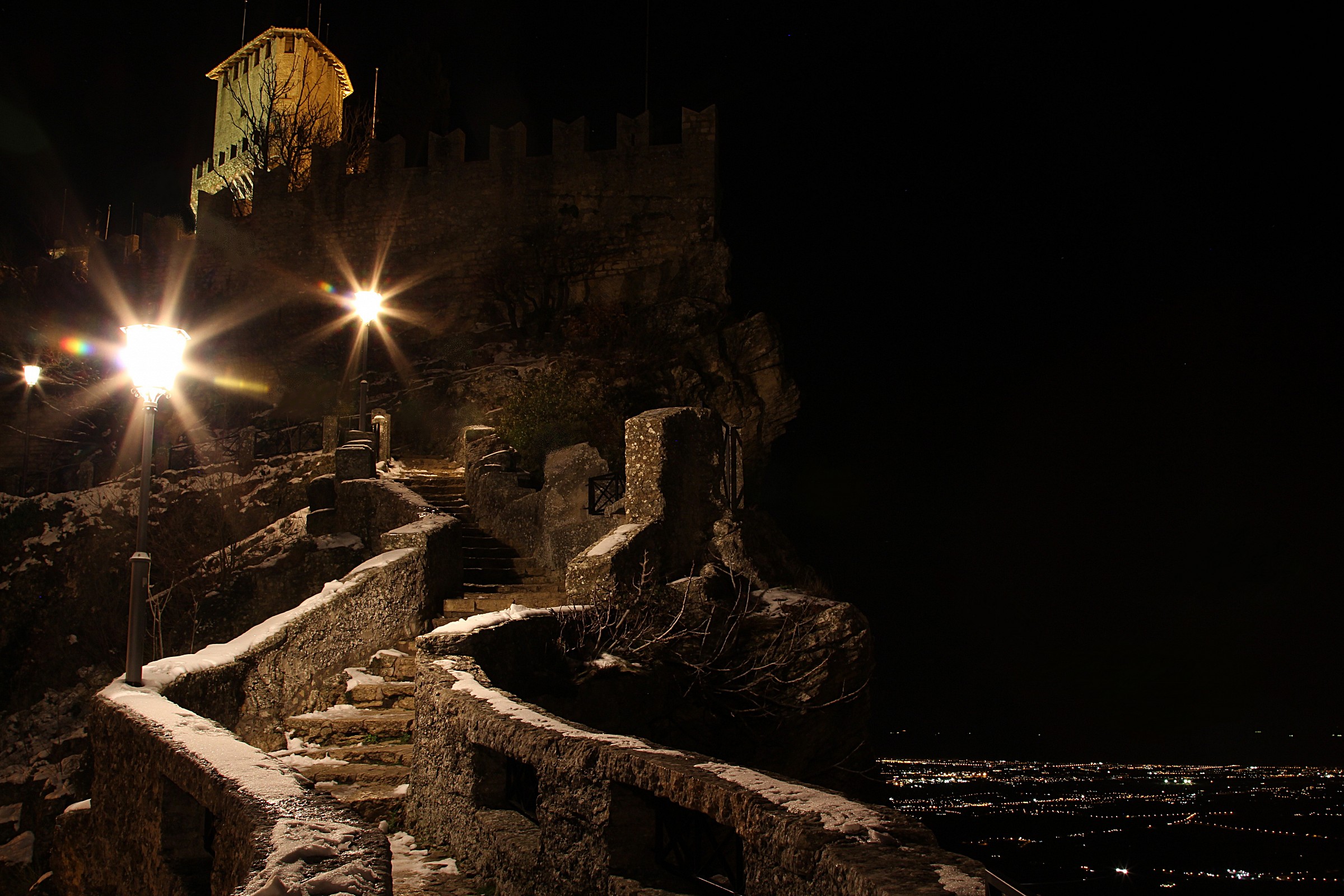 the top of the guaita