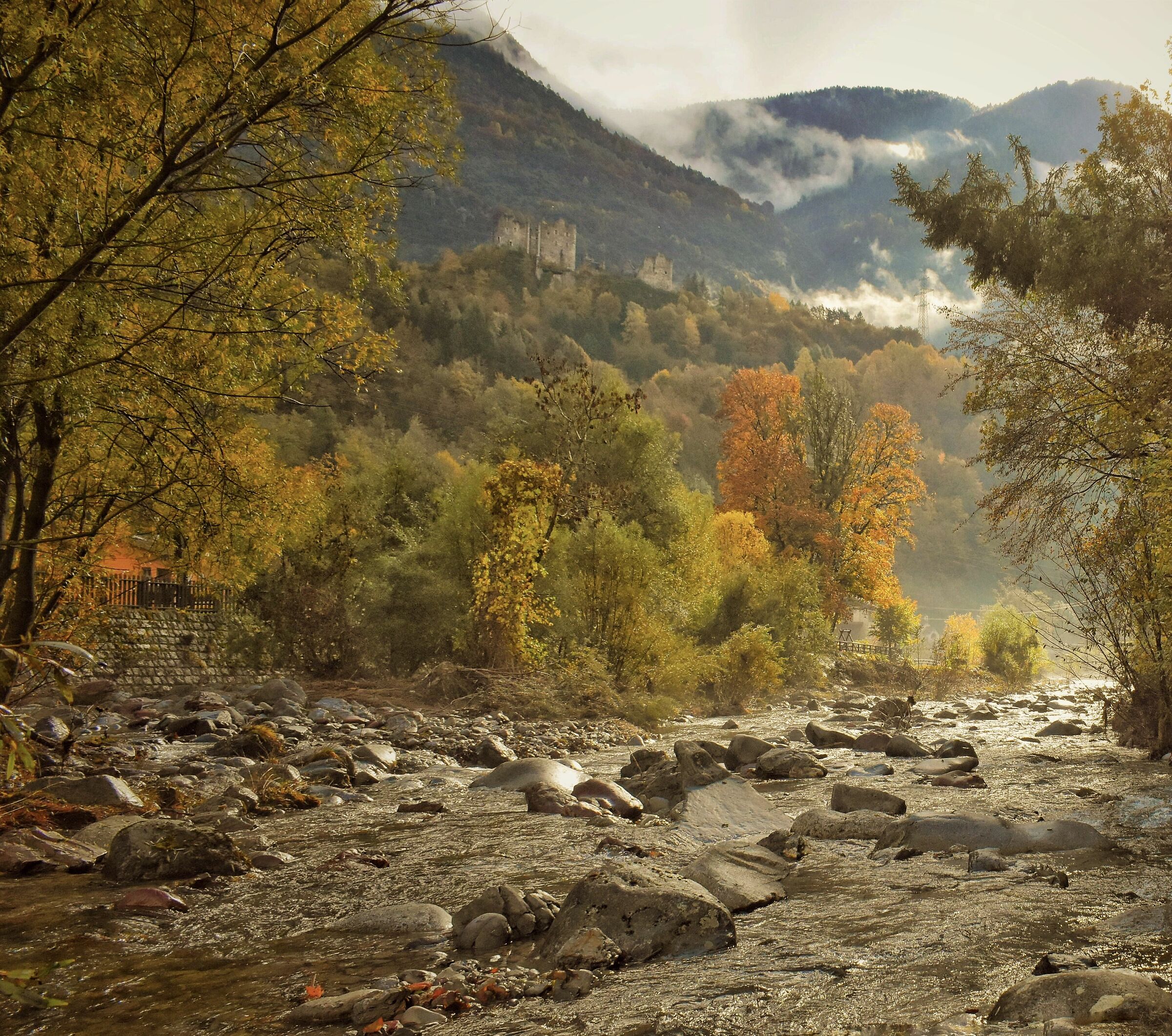 Autumn atmospheres on the River Chiese