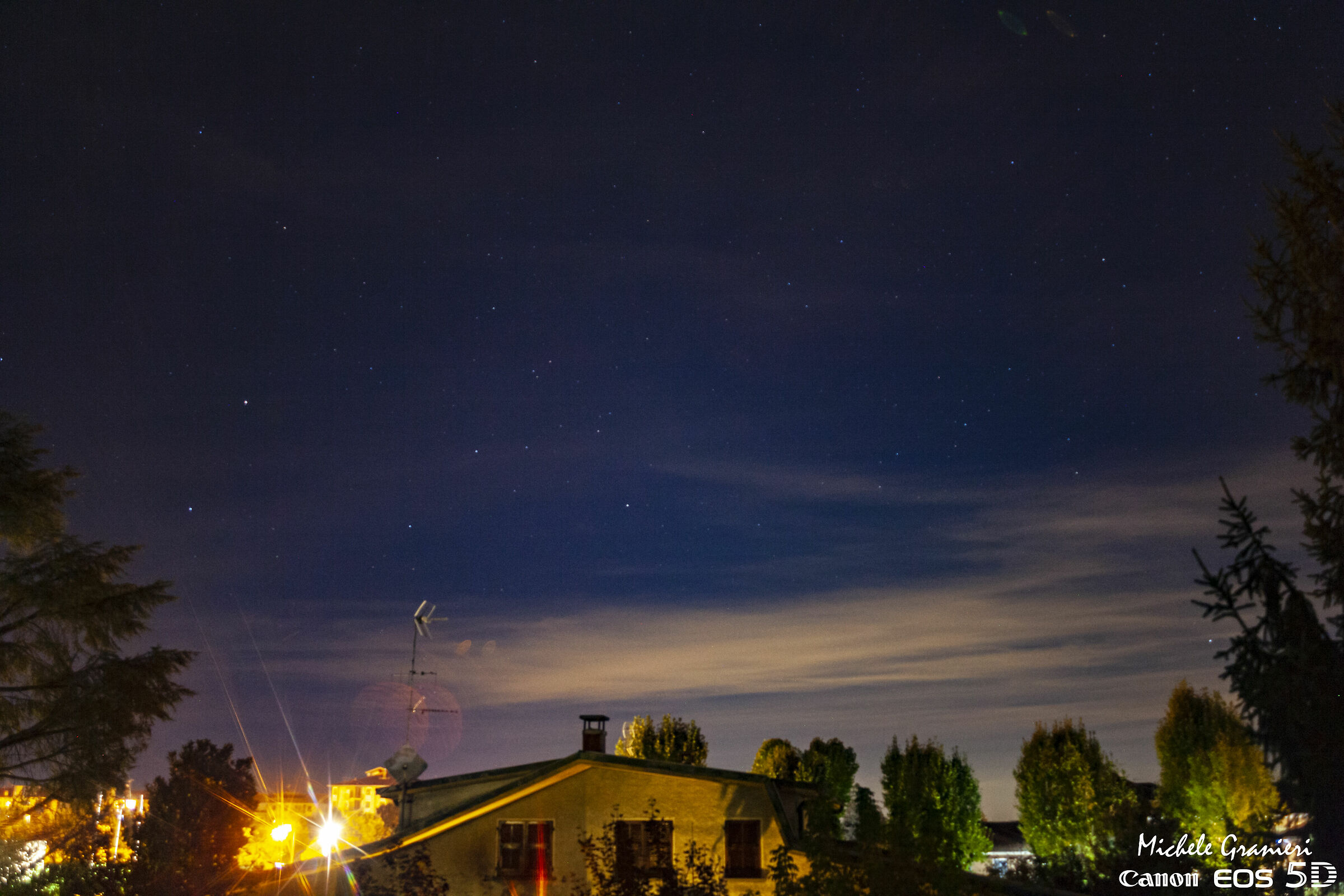 Notturna su Novi Ligure