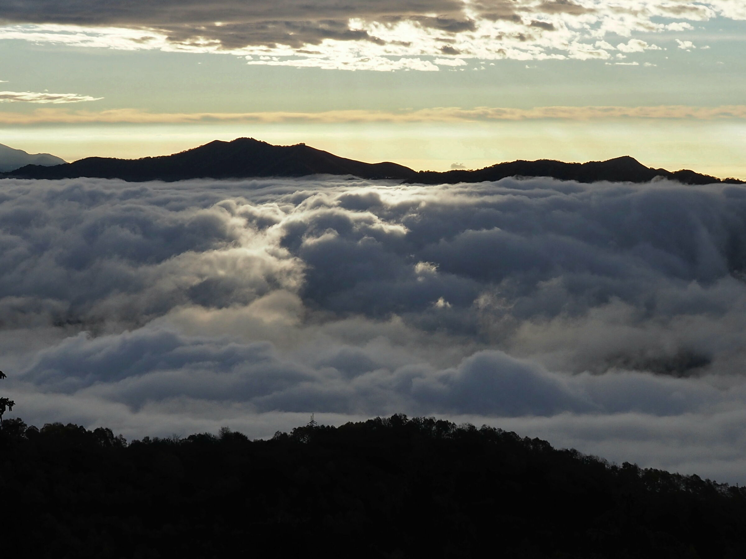 I was looking for clouds ... I found them