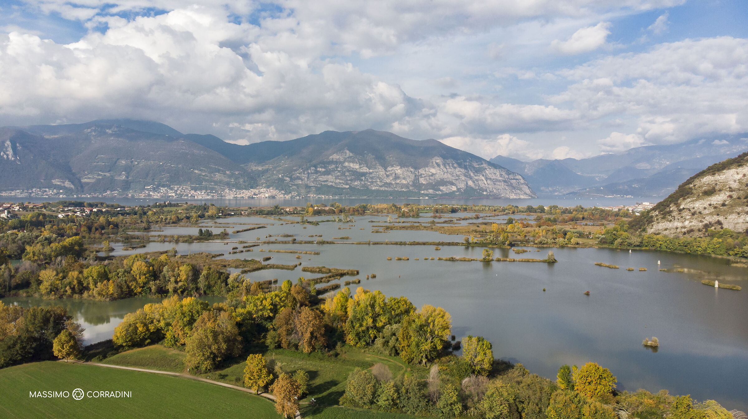 Flying over peatbogs