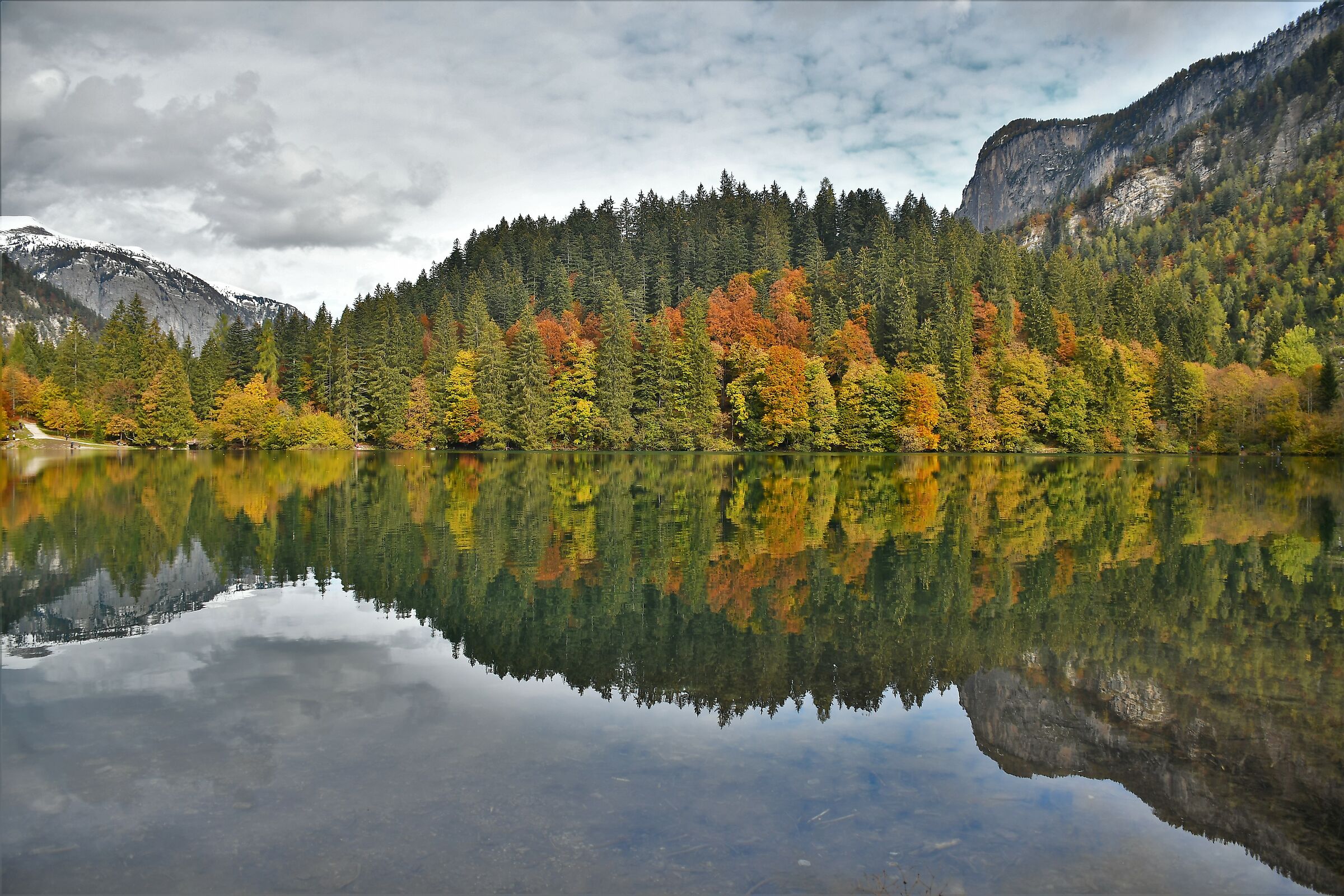 autunno al lago di Tovel