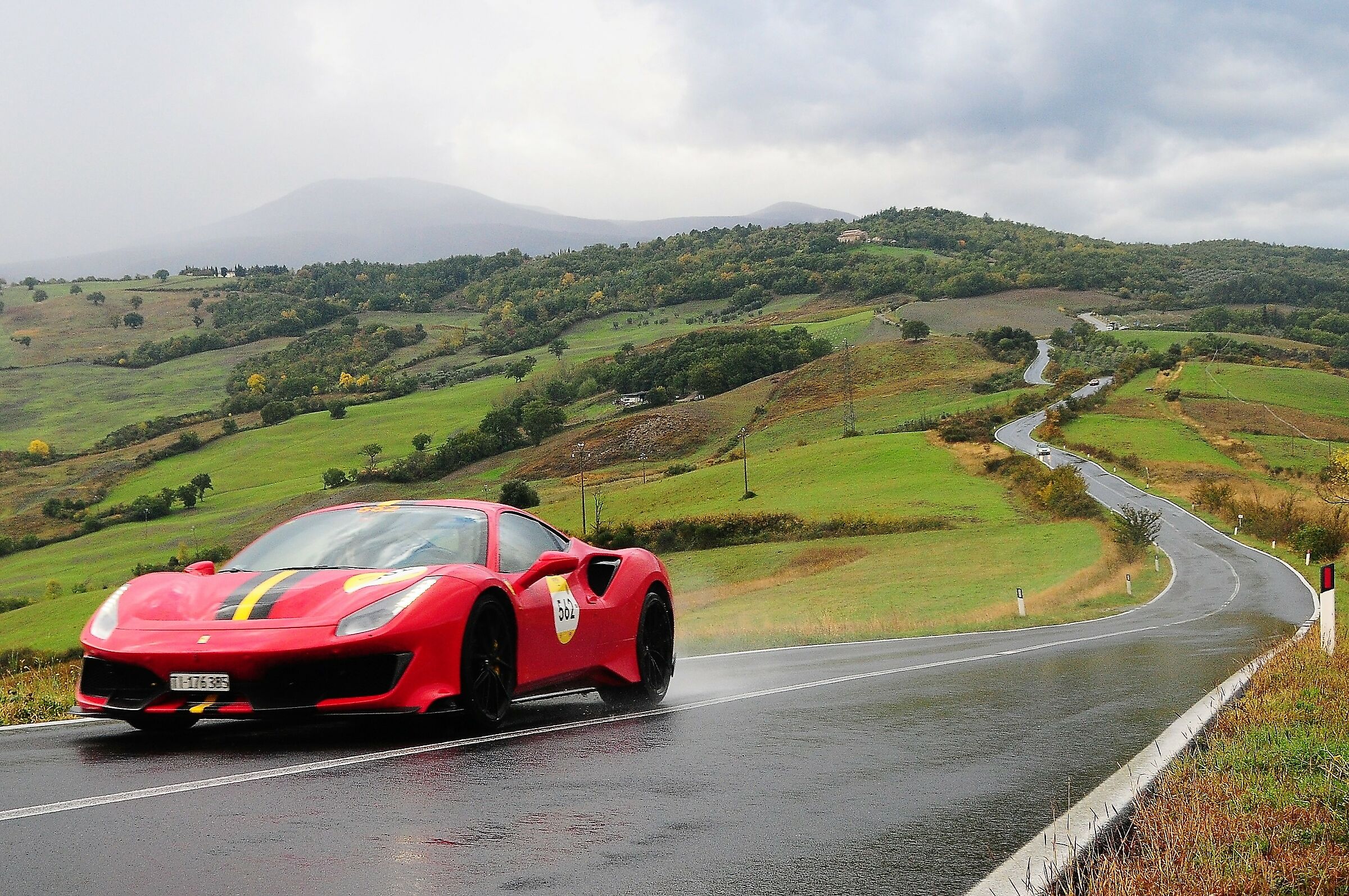 1000 Miglia + Ferrari + Val d'Orcia