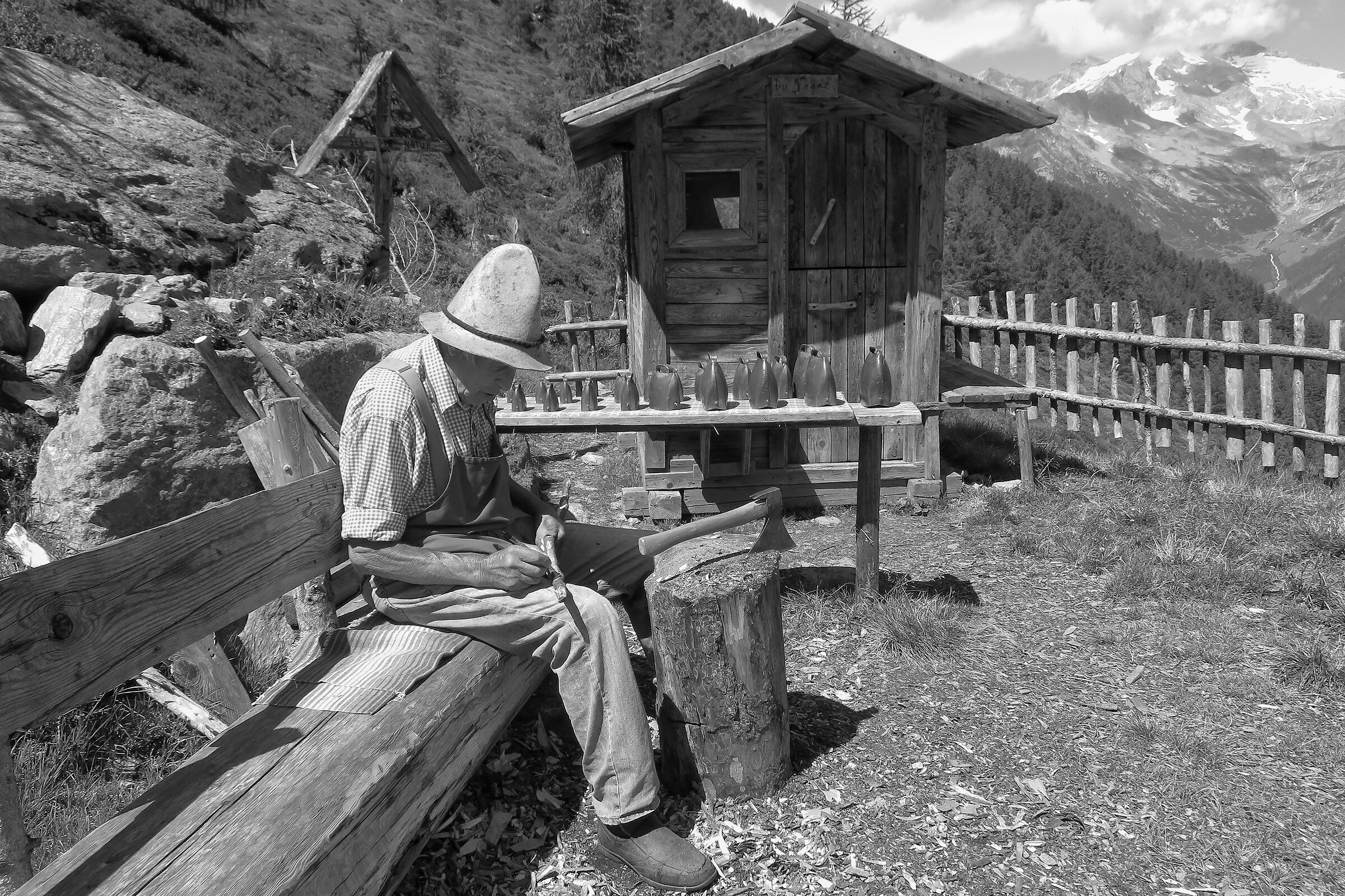 Incontri sui sentieri alpini