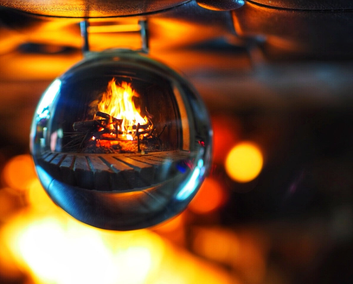 Primi esperimenti con la lensball