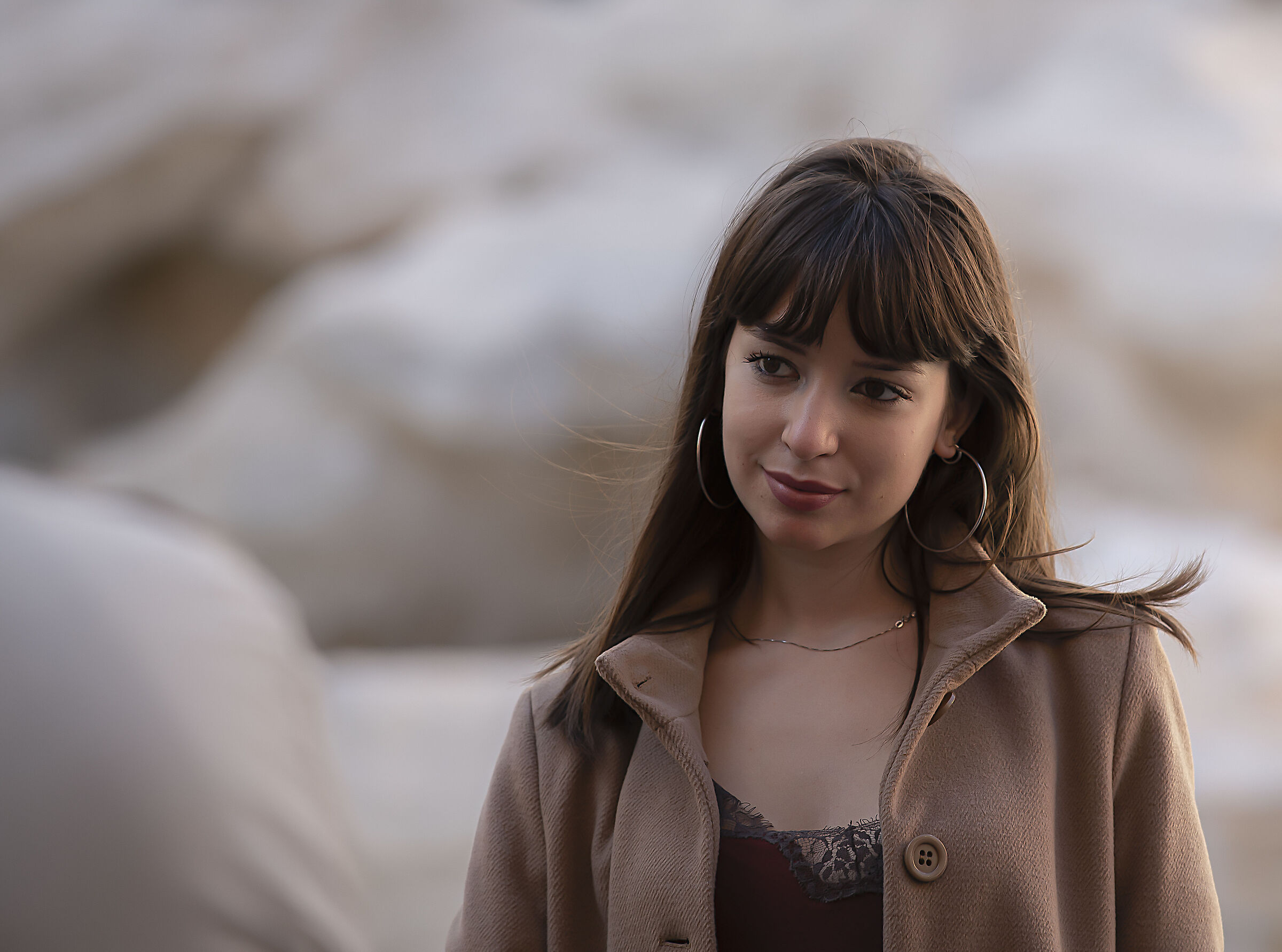 Senza la mascherina...