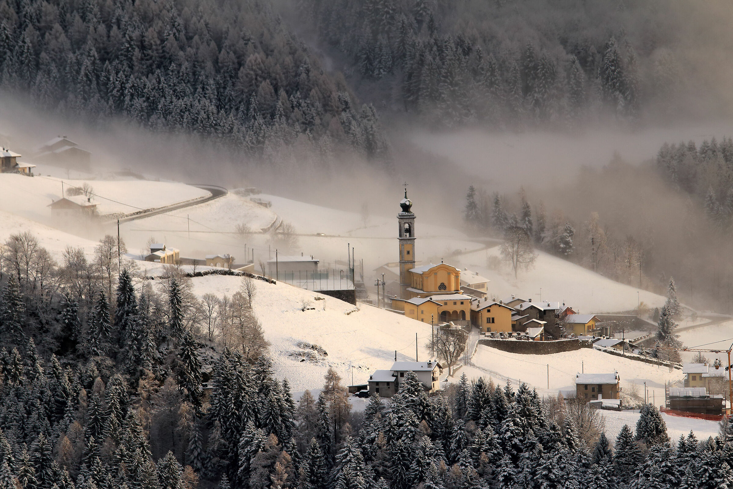 Boario Gromo imbiancato