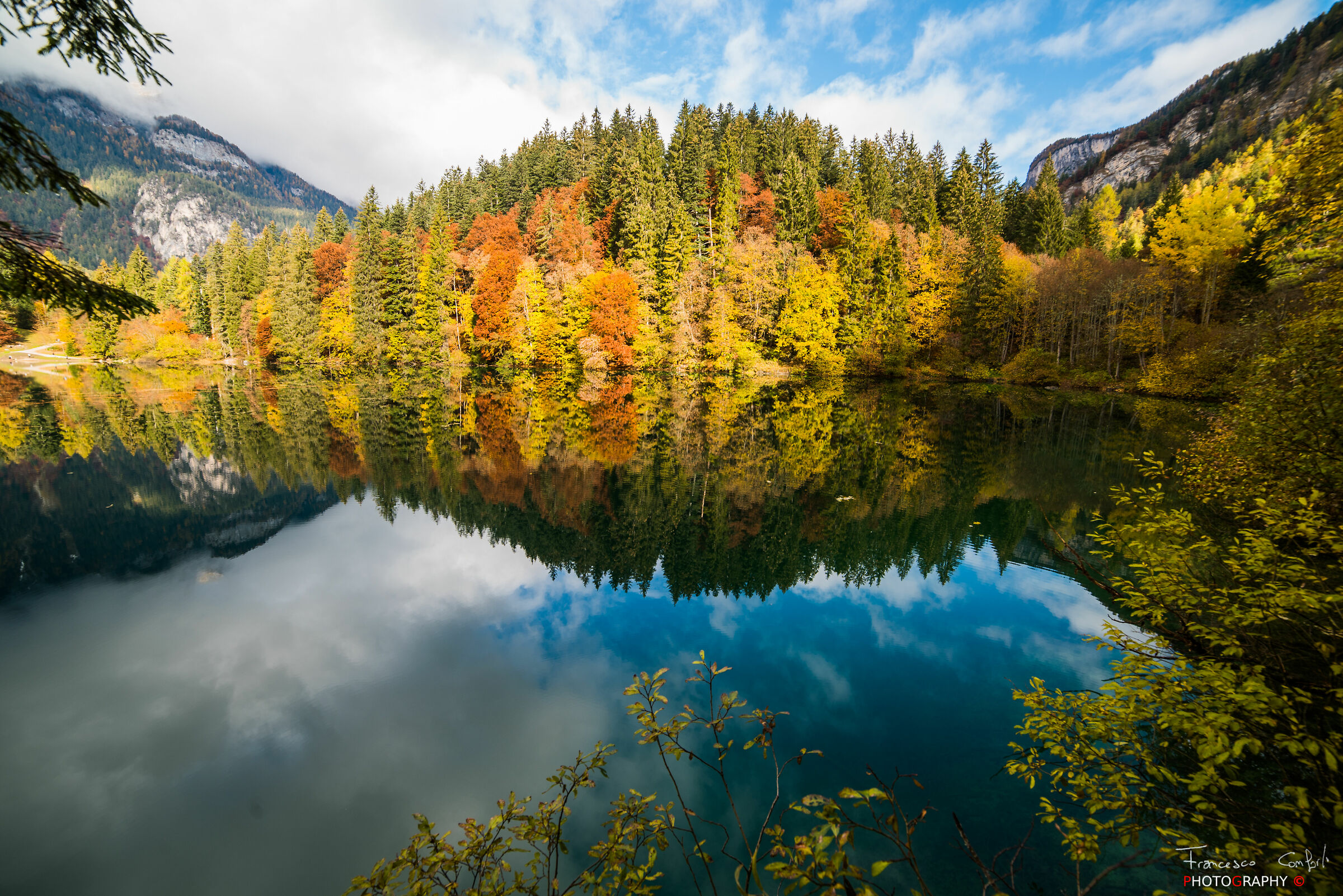 Autunno al lago di Tovel