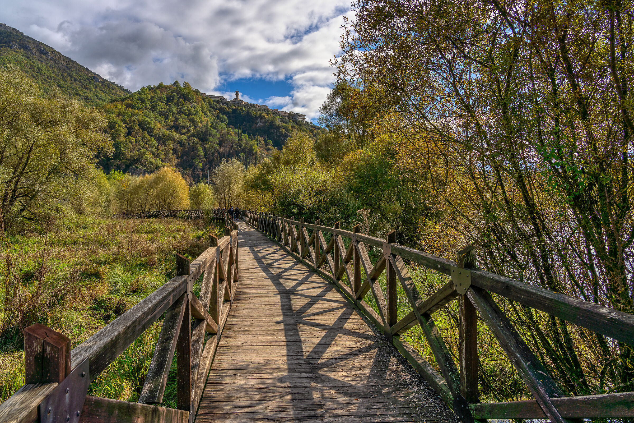 Lago di Posta Fibreno percorso