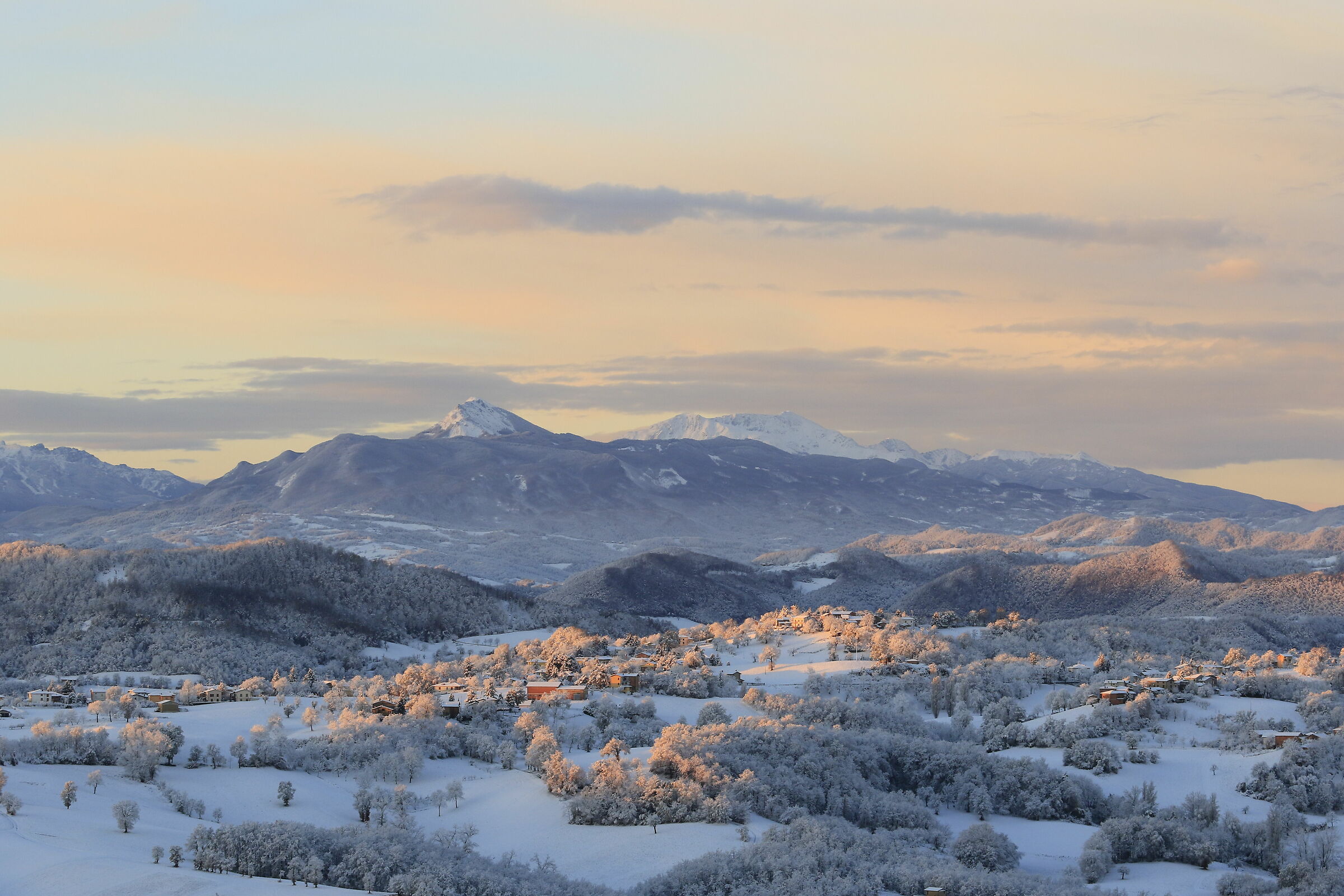 Una splendida mattina- appennino reggiano