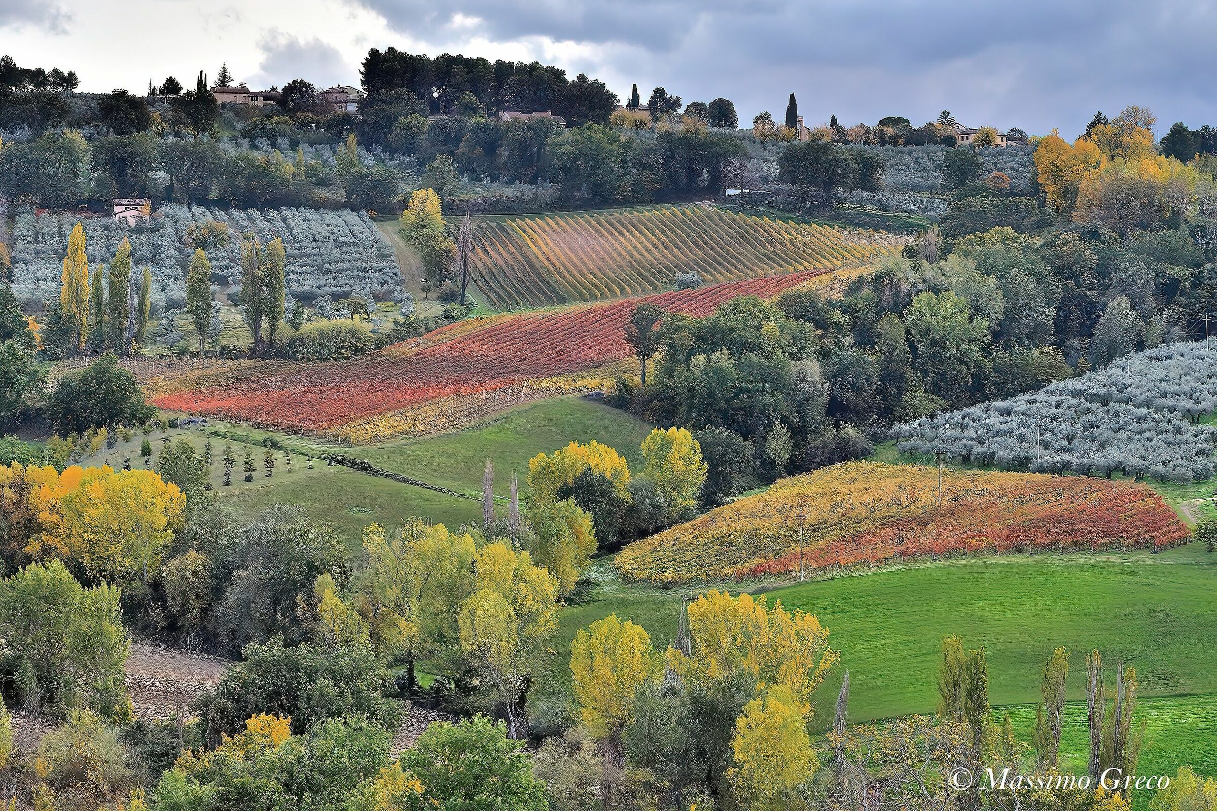 Umbria, land of Sagrantino (Montepennino di Montefalco