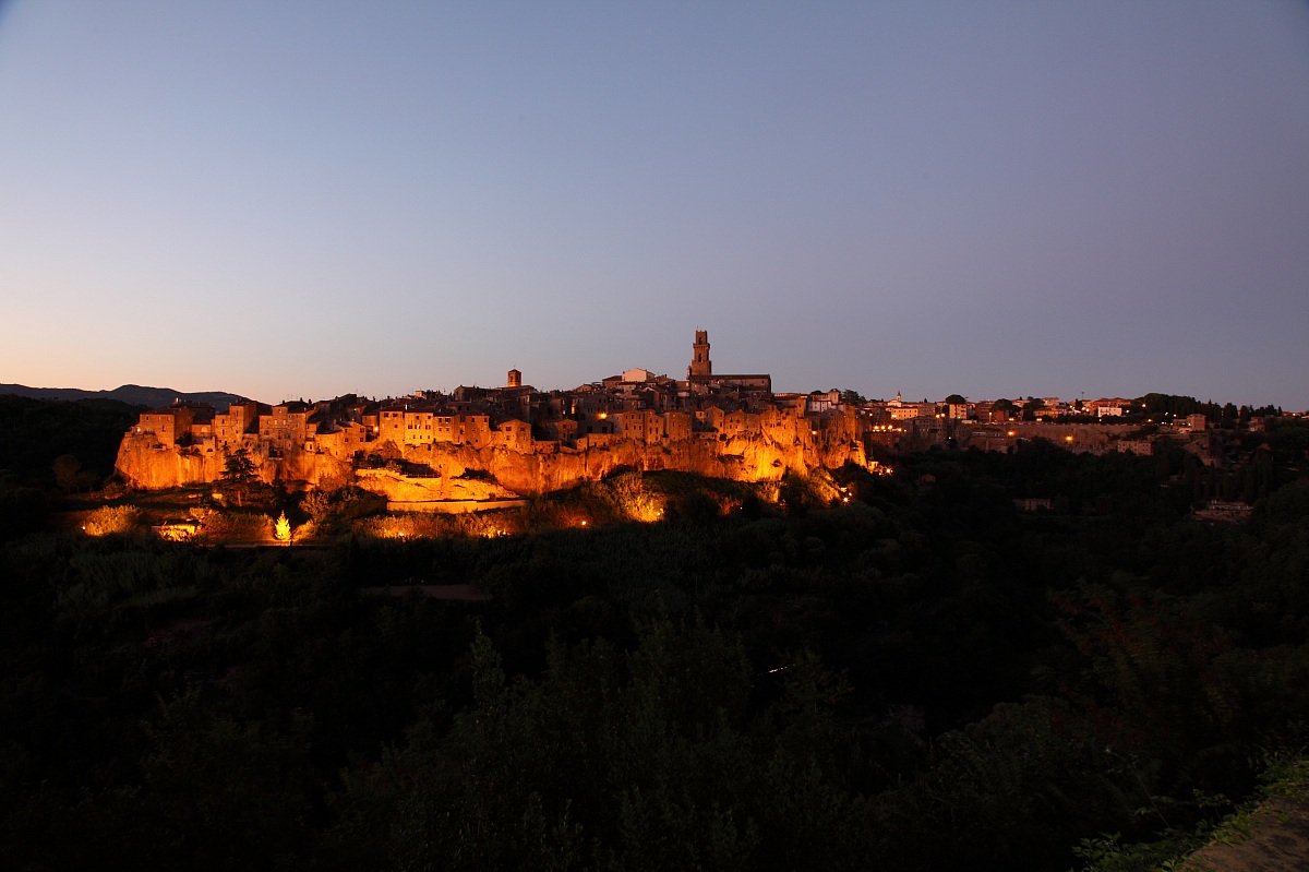 Pittigliano of evening