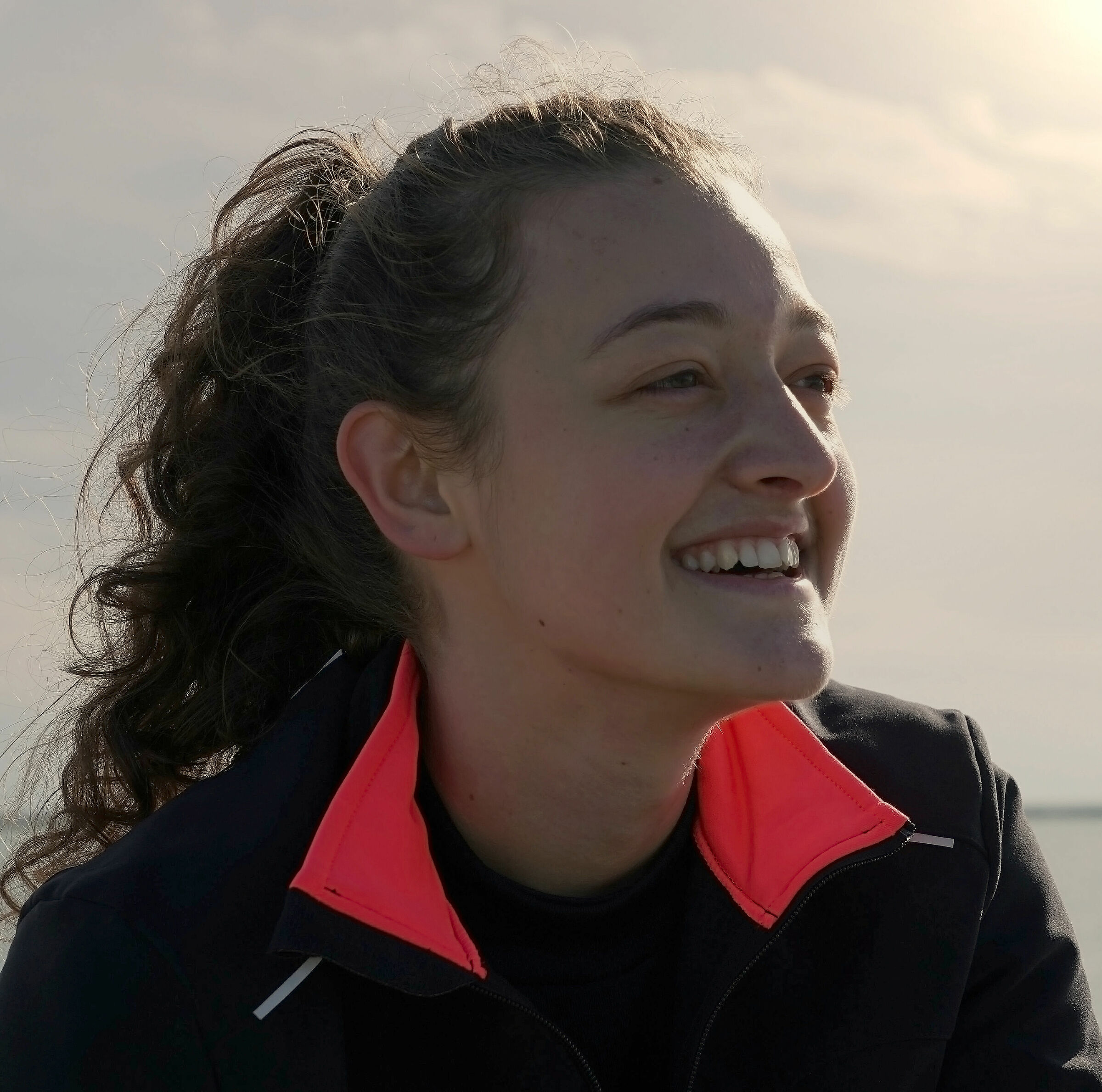 Sorriso in controluce