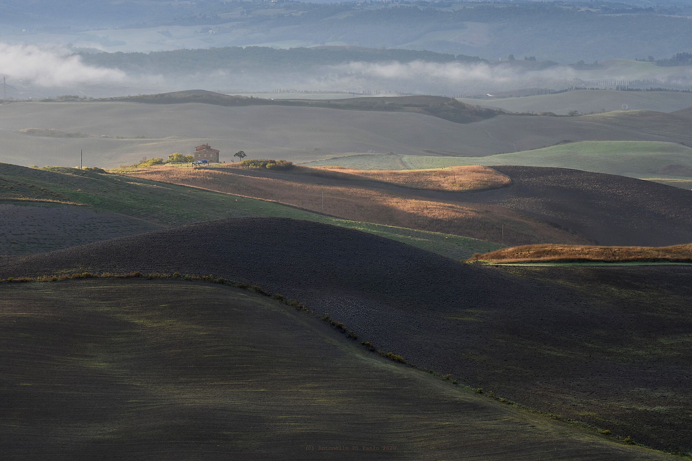 Il tessuto dei poggi toscani