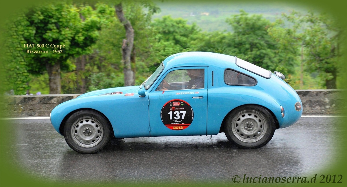 Fiat 500 C Coupé Bizzarrini "Macchinetta" -...