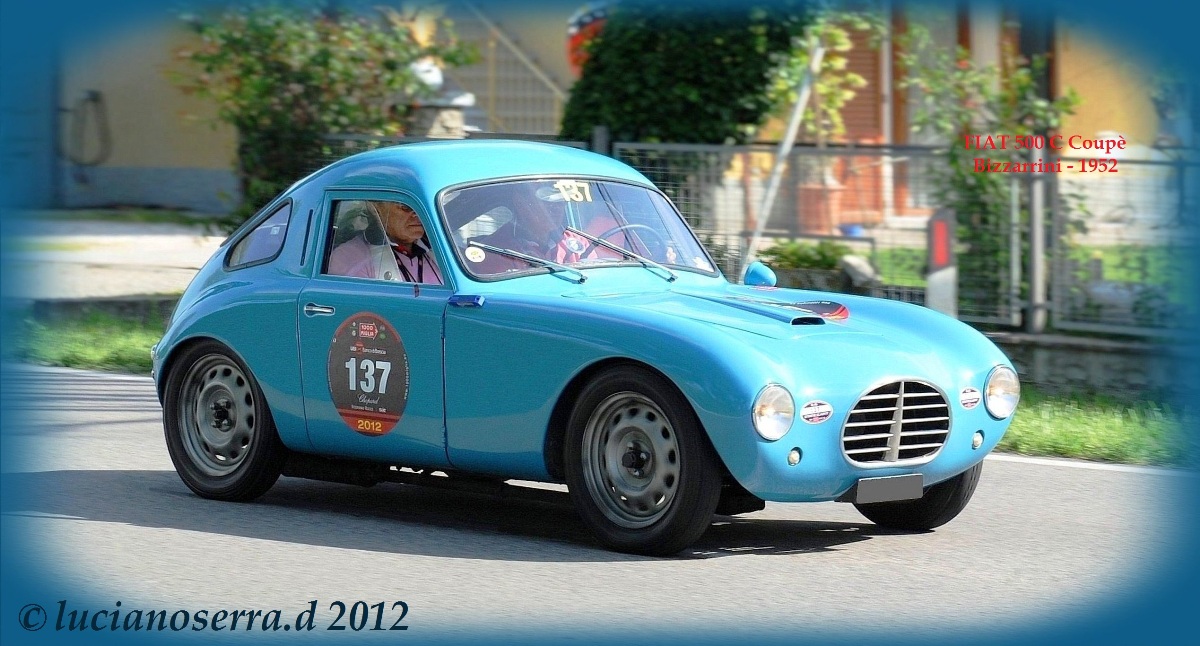 Fiat 500 C Coupé Bizzarrini "Macchinetta" -...