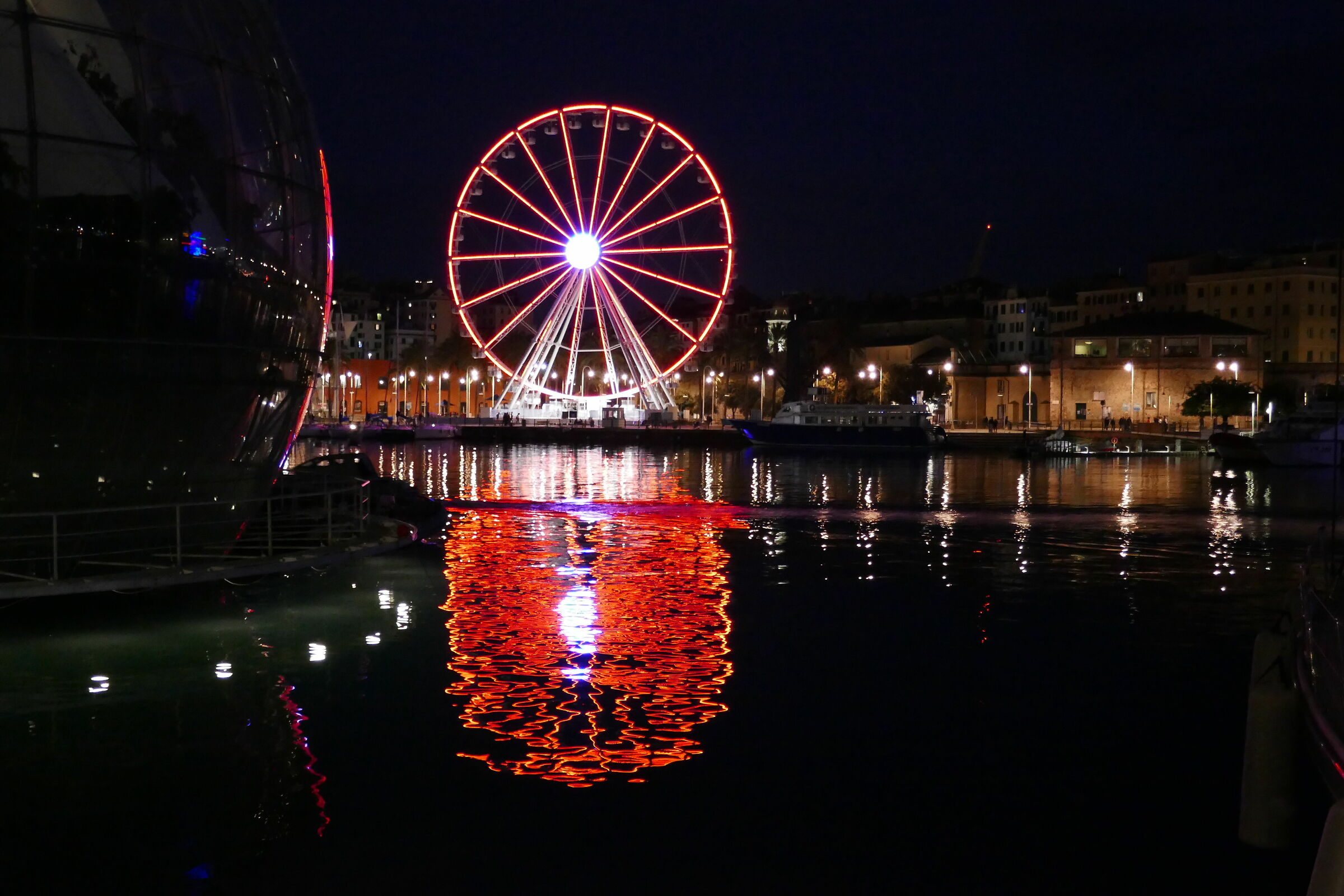Porto Antico Genova Ferris Wheel - No PP