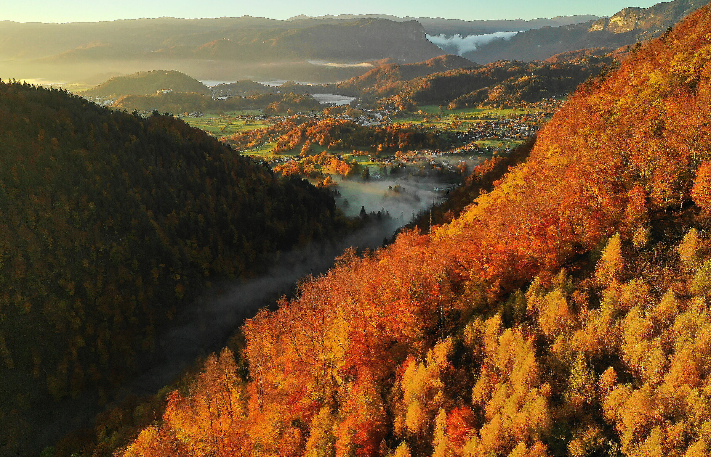 Uno sguardo nella valle