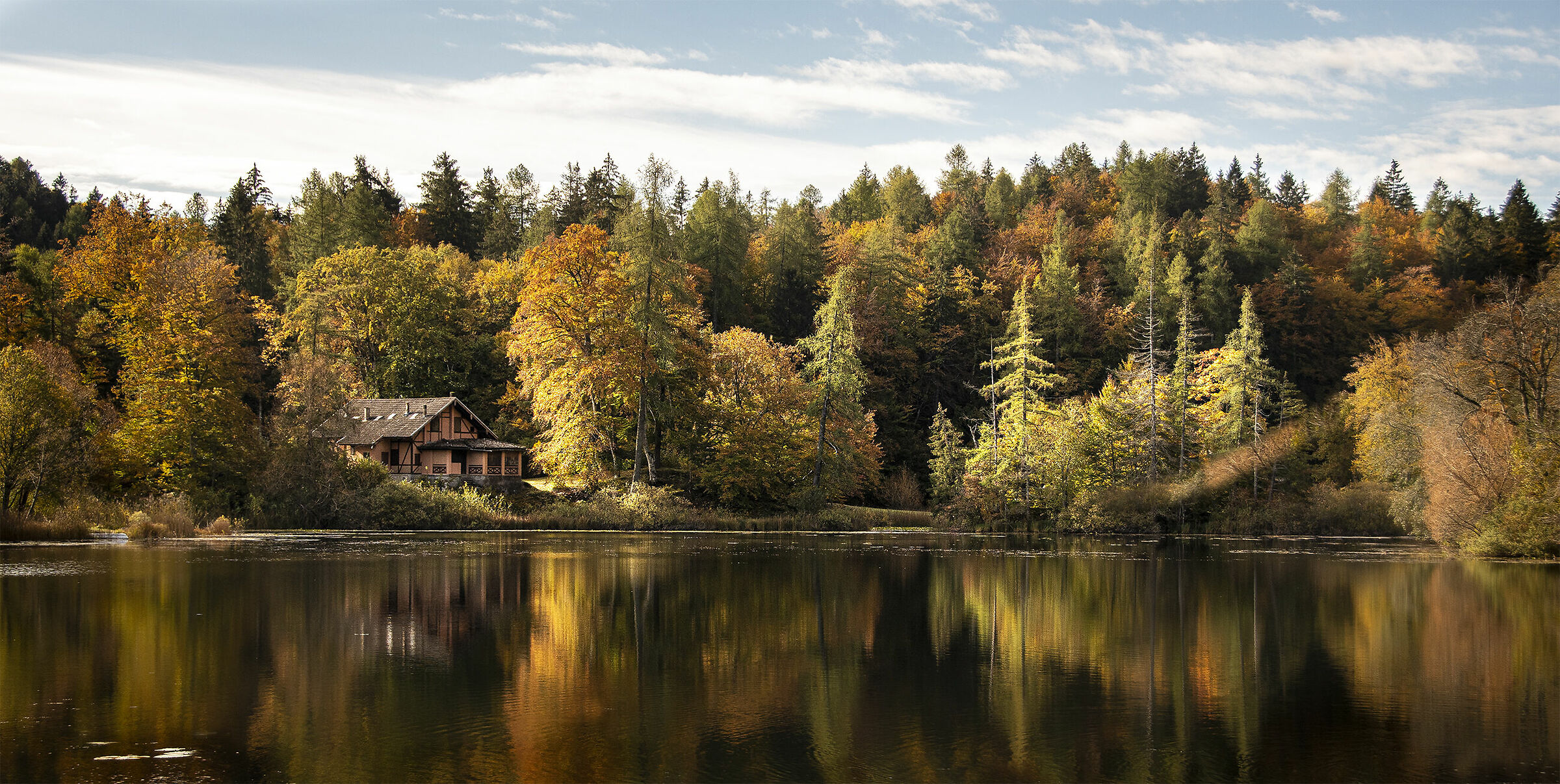Autunno al lago di Cei