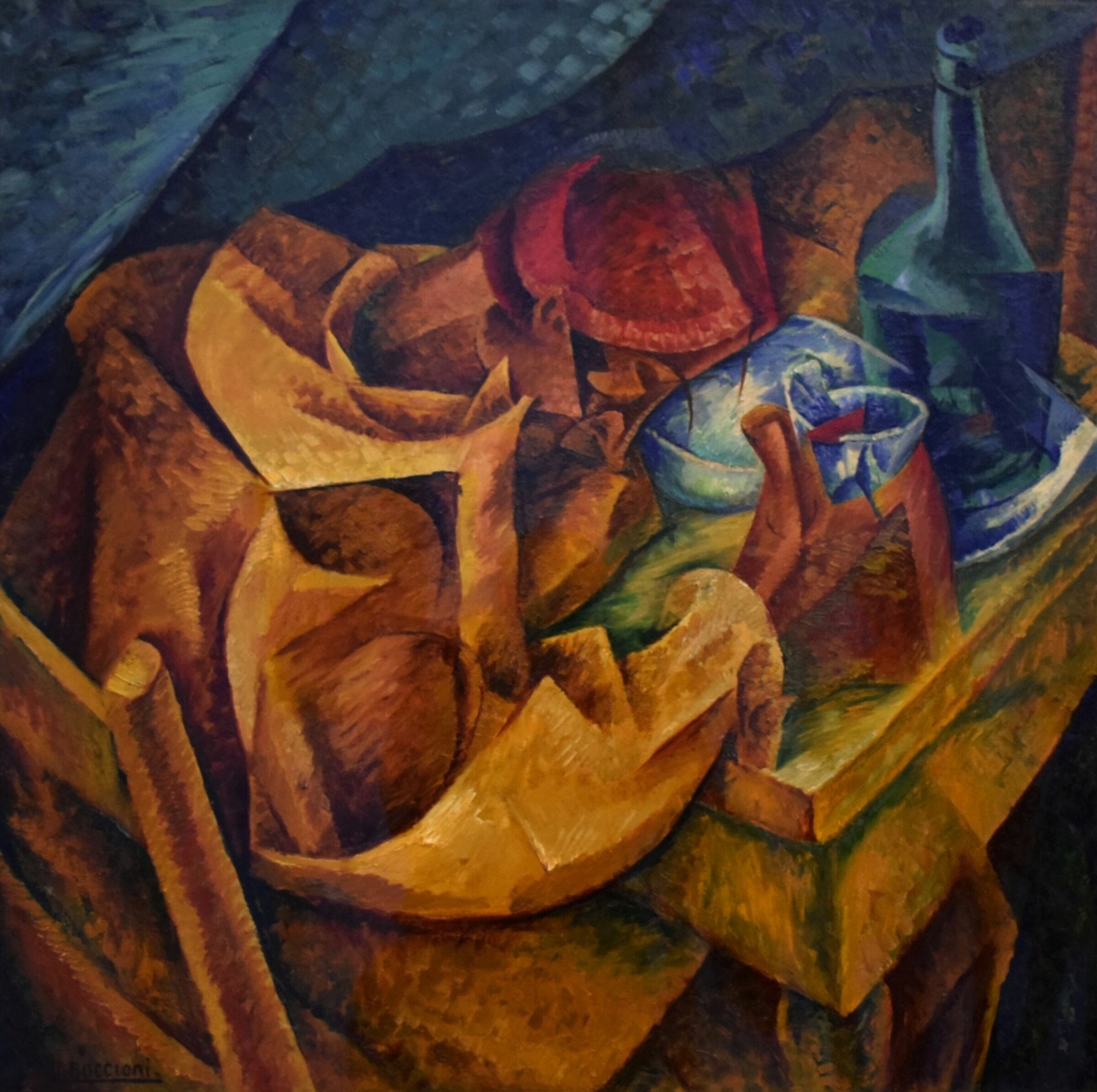 Umberto Boccioni "The Drinker"