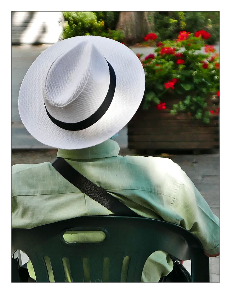 The Man in the White Hat