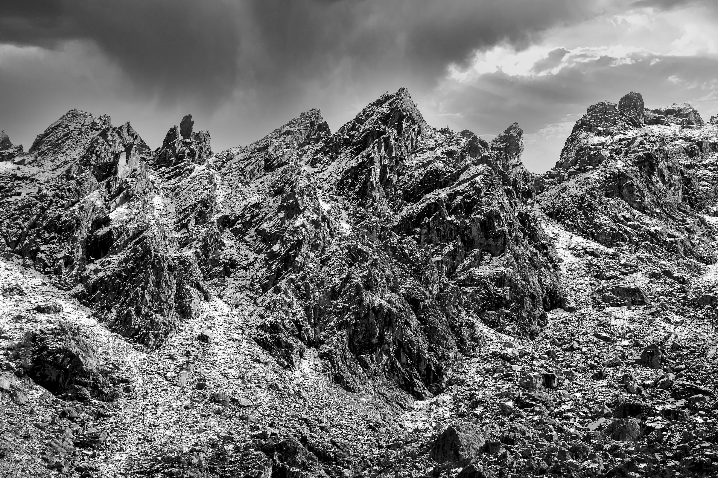 L'immensità delle cime