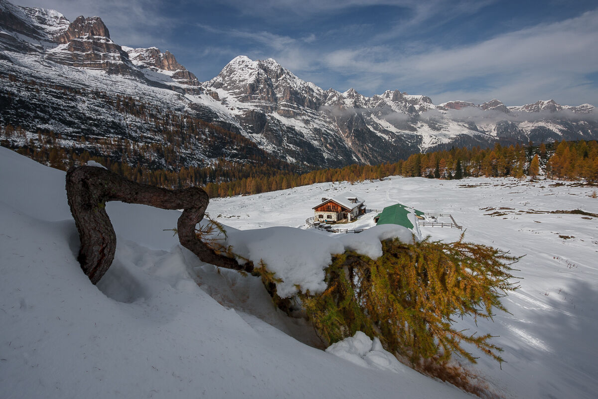 Autunno alla malga Flavona ...