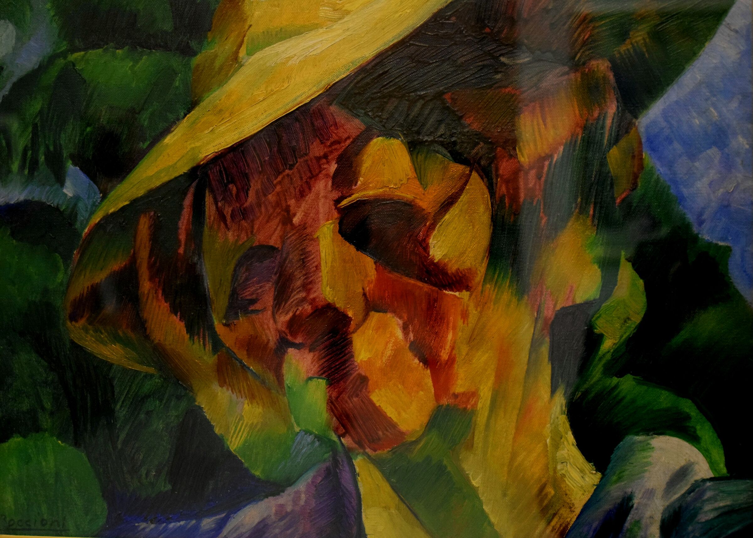 Umberto Boccioni "Woman's Head"