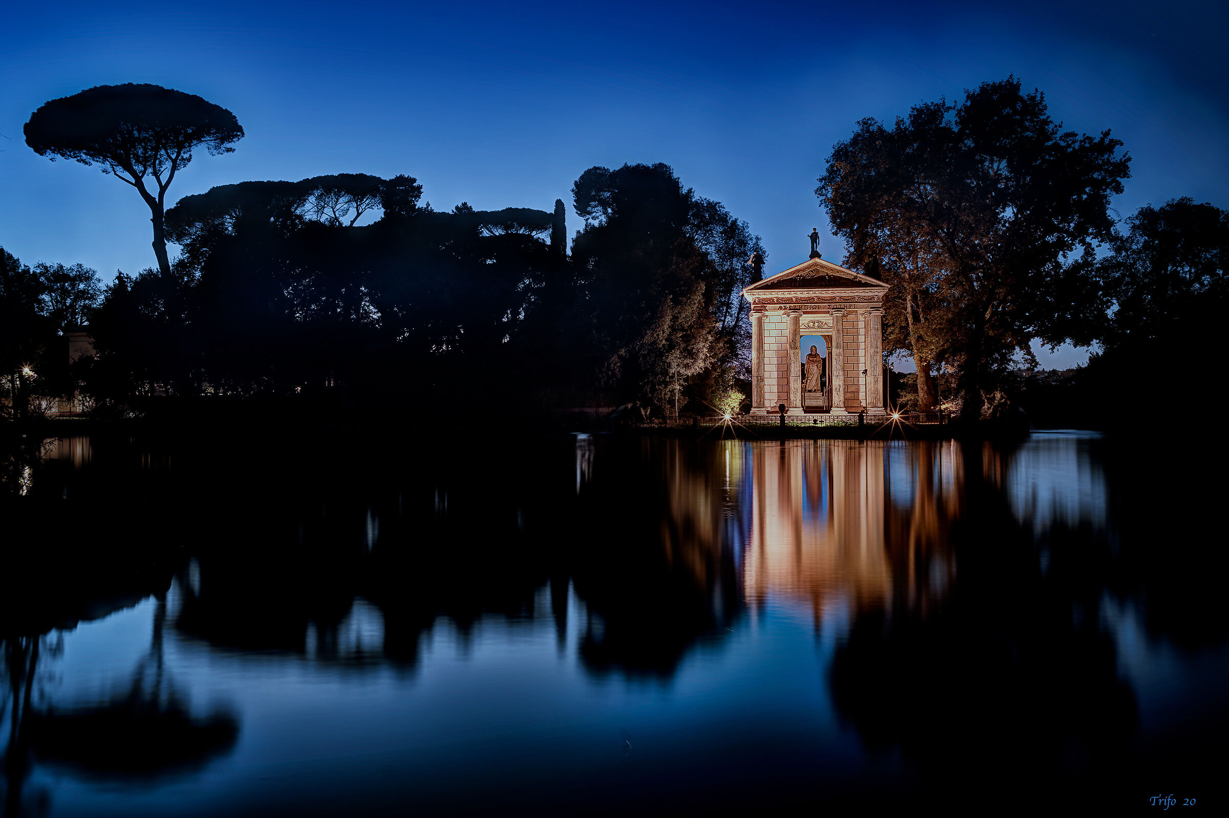 The blue hour ......